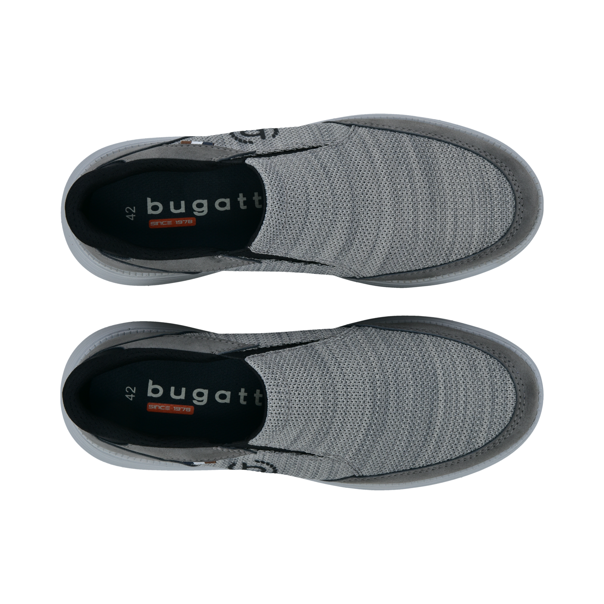 bugatti Slip-On Sneaker  , Freizeitschuh, Schlupfschuh, Slipper mit Logo-Icon