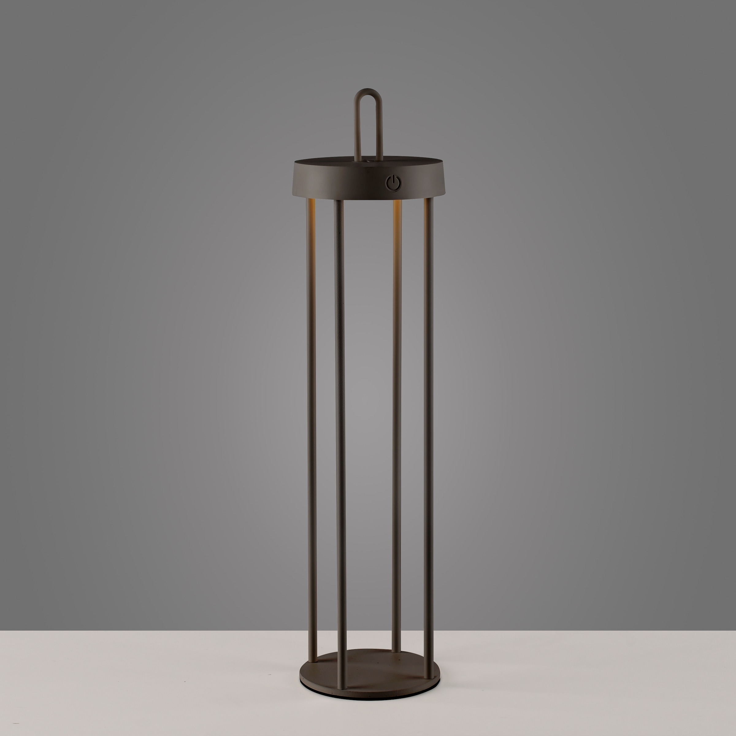 JUST LIGHT Stehlampe »ANSELM«, 1 flammig, Leuchtmittel LED-Modul | LED fest integriert, Akkuleuchte