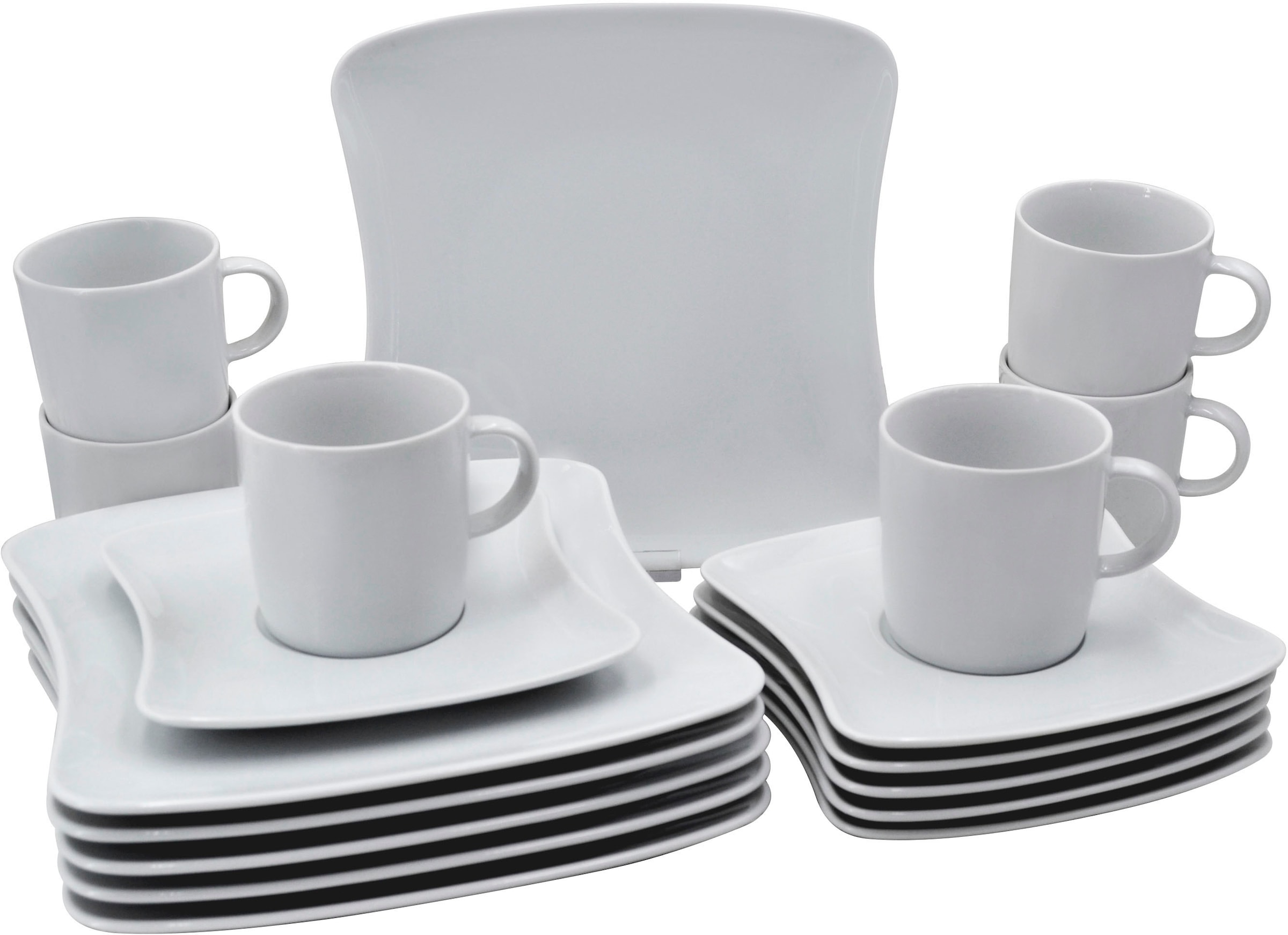 Retsch Arzberg Kaffeeservice »Geschirr-Set, Service SANDY«, (Set, 18 tlg.), günstig online kaufen