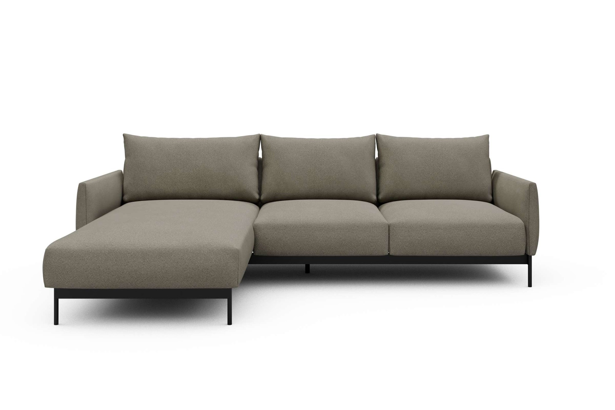 Tenksom Ecksofa »Tokey, Polsterecke, Couch, Recamiere links und rechts montierbar«, Bezüge wechselbar, hoher und gemütlicher Sitzkomfort, L-Form