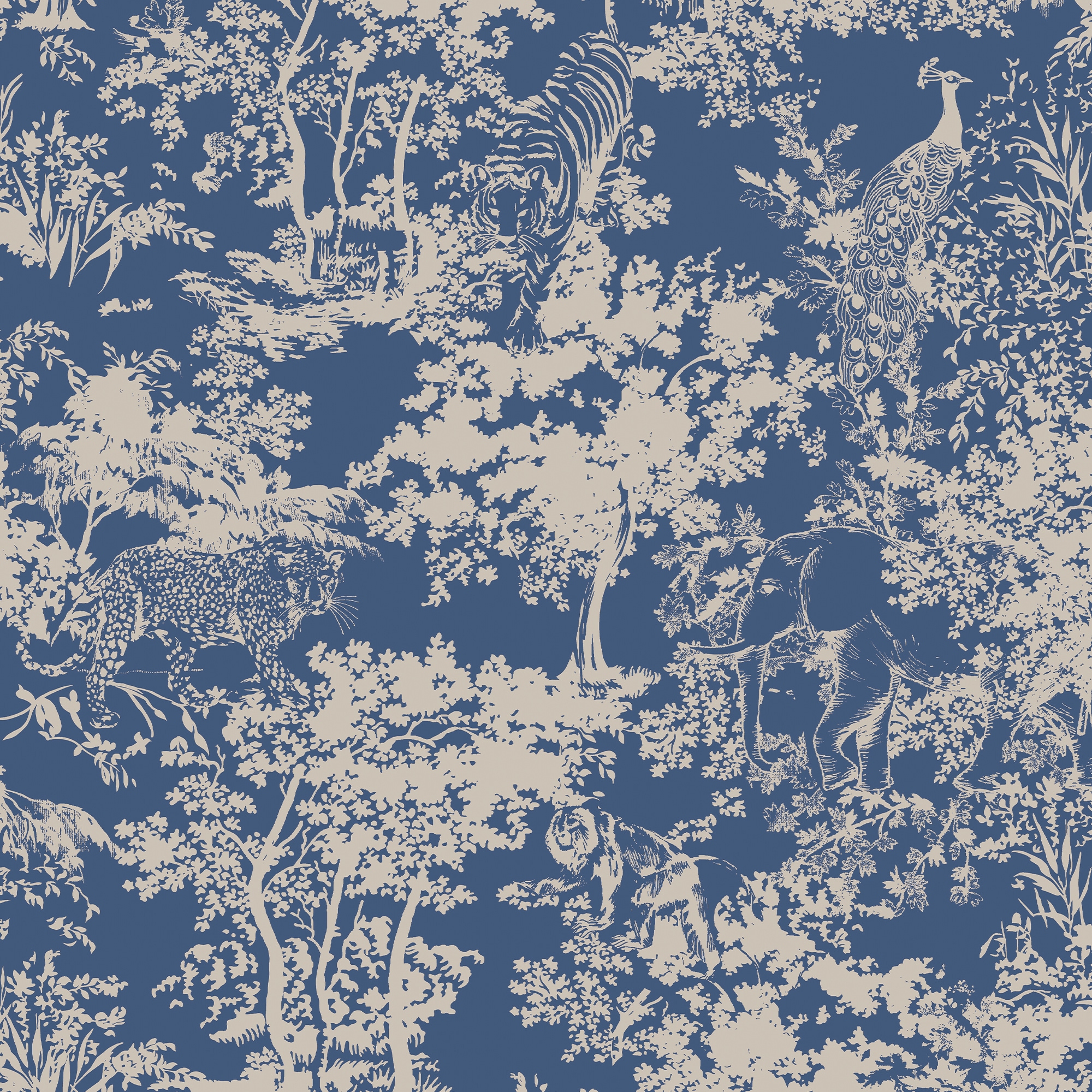 Joules Vliestapete »Animal Forest« glatt Design Tapeten
