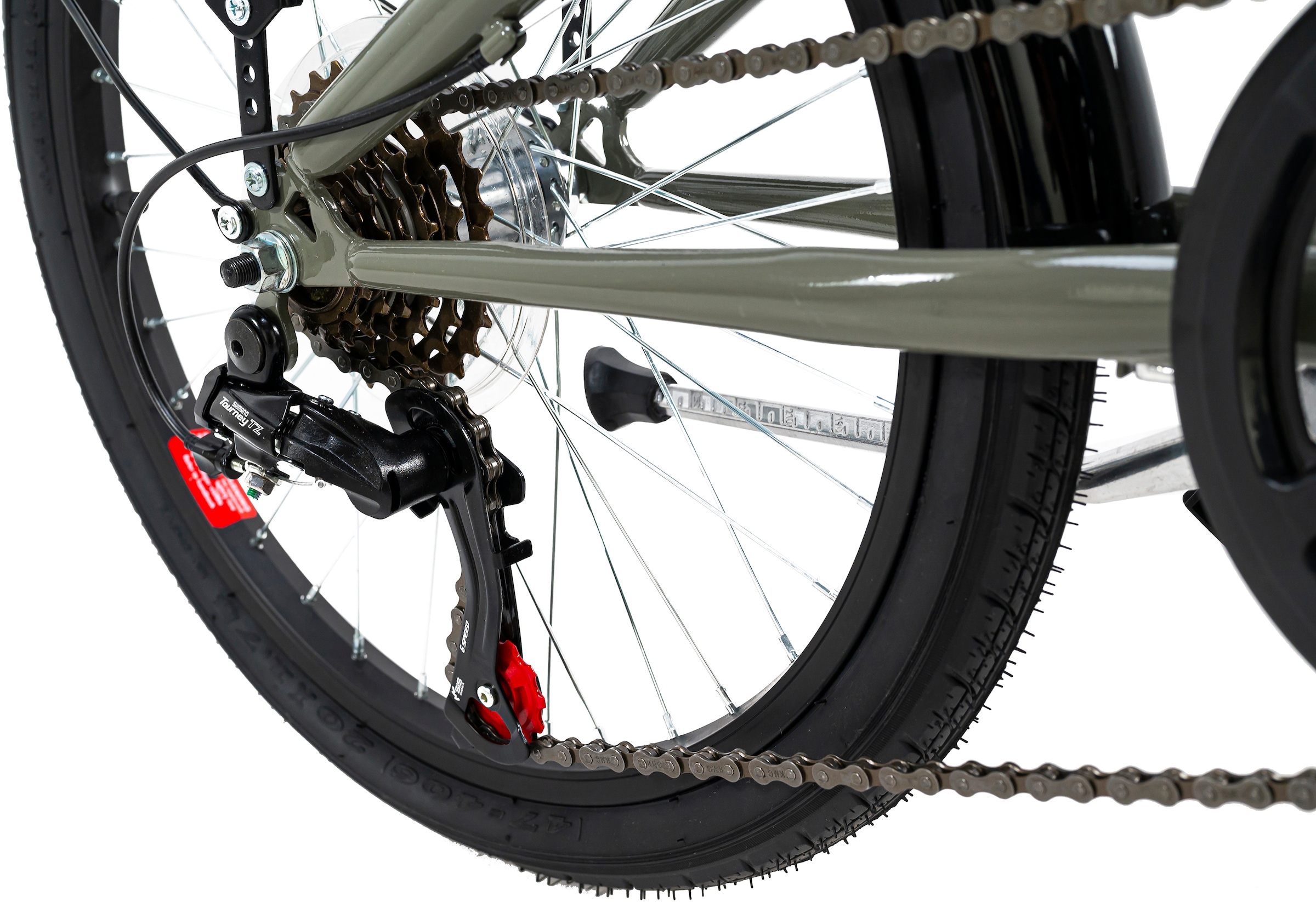 KS Cycling Faltrad »Cityfold«, 6 Gang, Shimano, Tourney Schaltwerk, Kettenschaltung, für Damen und Herren, Kettenschaltung