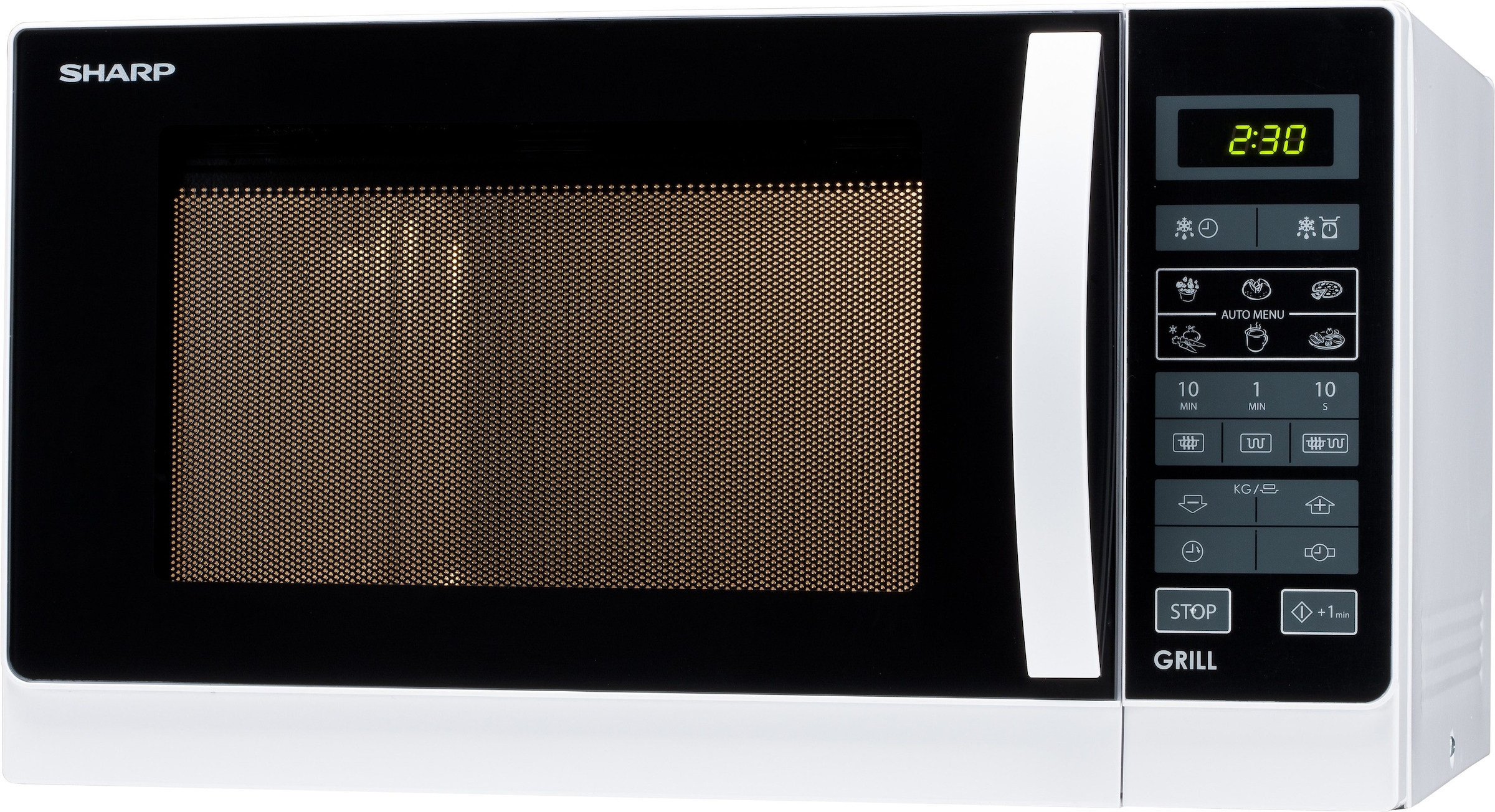 Sharp Mikrowelle »R742WW«, Grill, 900 W günstig online kaufen