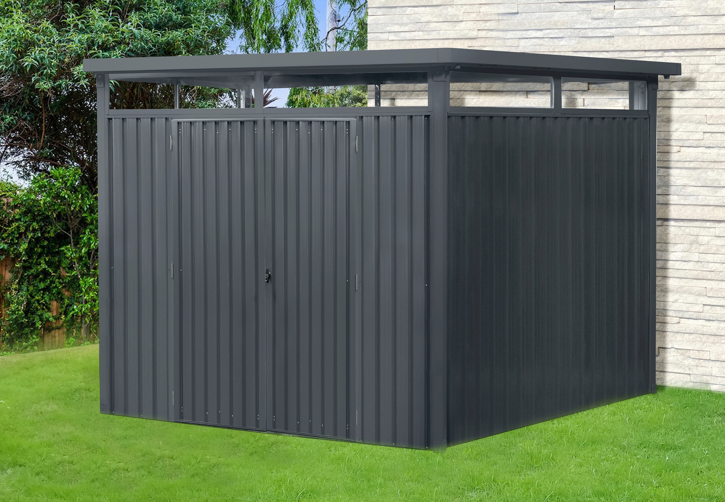 KONIFERA Gerätehaus »Stefano maxi« Metall günstig online kaufen