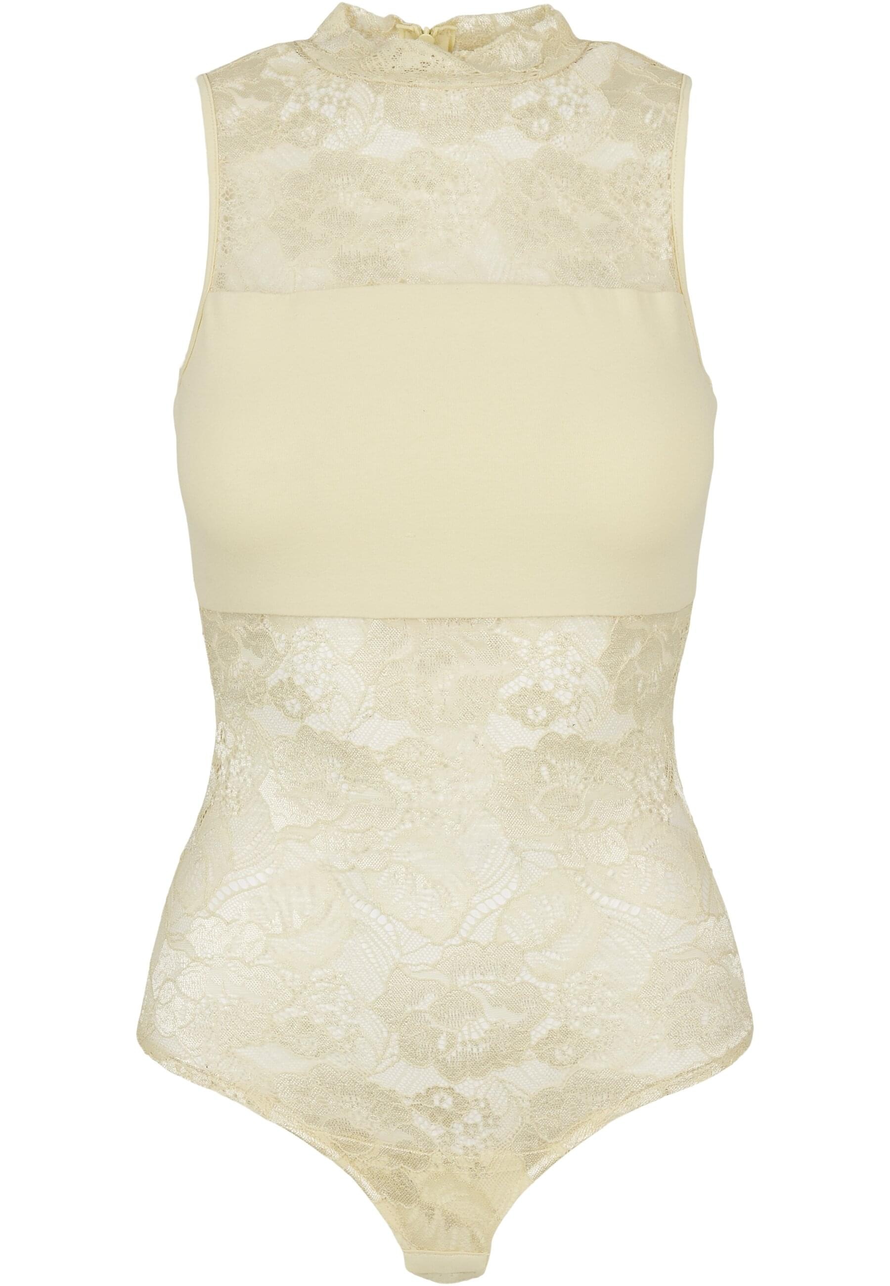 URBAN CLASSICS Body »Damen Ladies Laces Body« softyellow XXL - US-Größen US-Größen XXL Bodies für vielseitige Looks