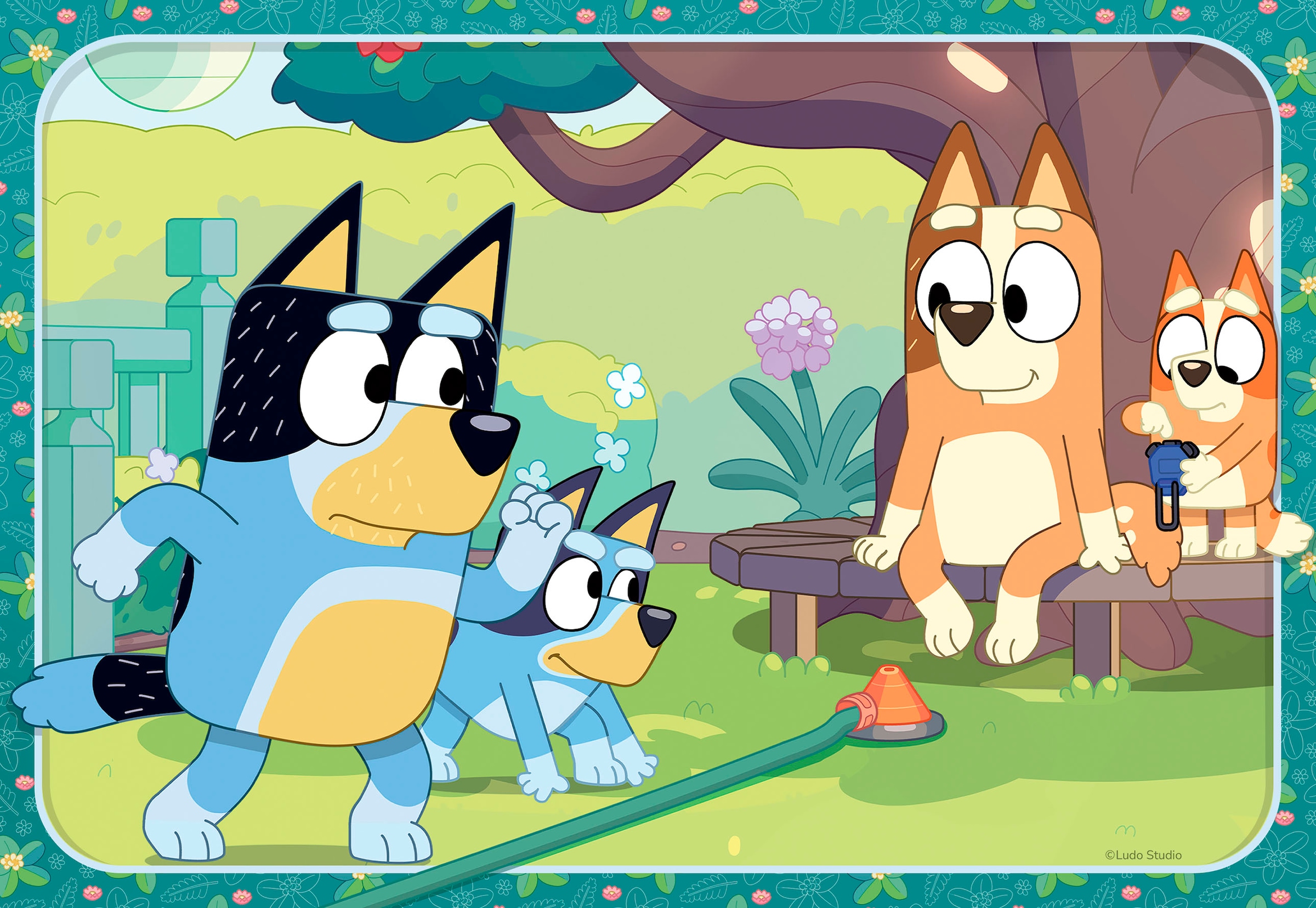 Ravensburger Puzzle »Bluey, Familienzeit« Made in Europe