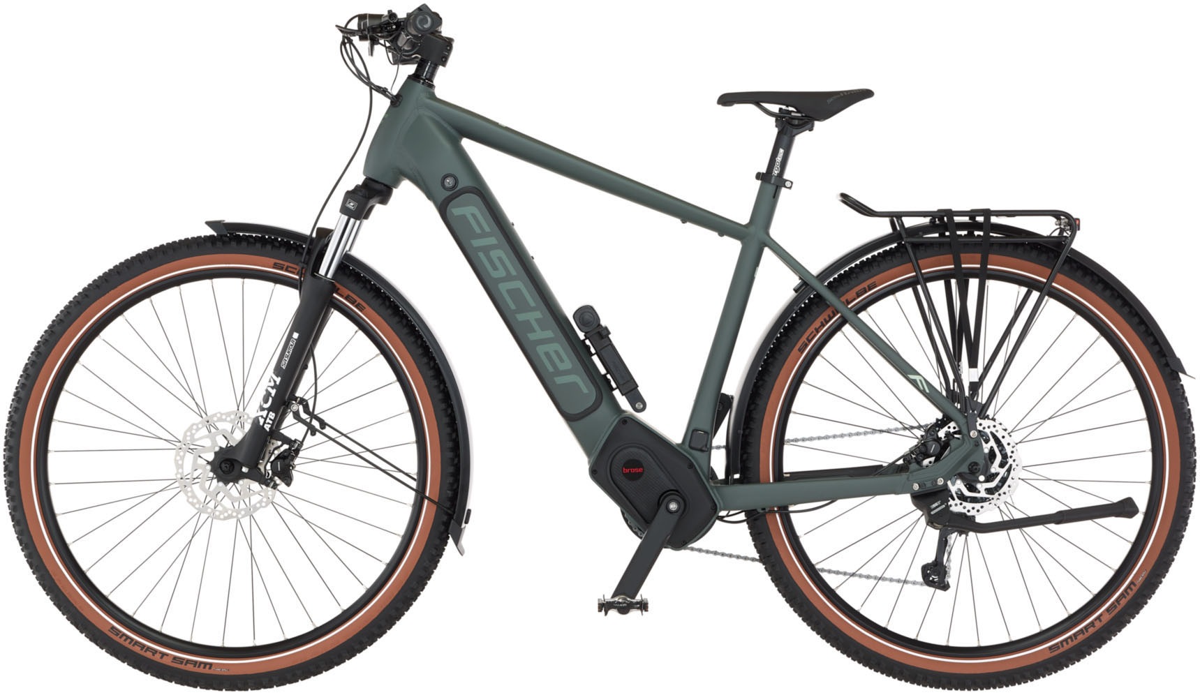 FISCHER Fahrrad E-Bike »TERRA T100 55 711«, 10 Gang, Shimano, Schaltwerk Deore