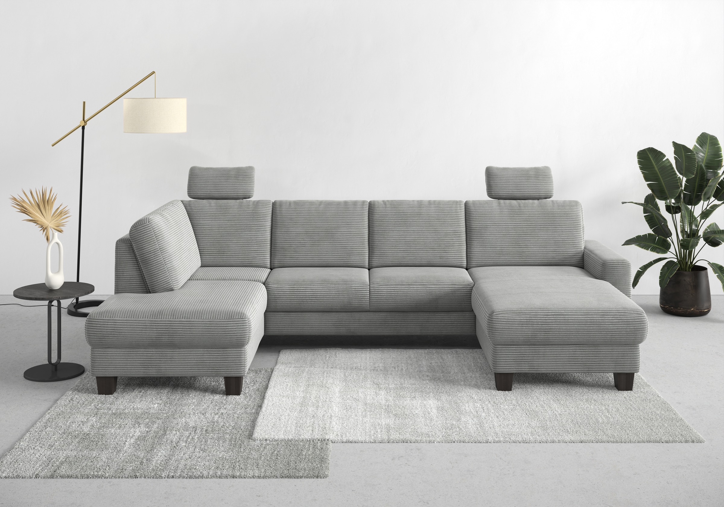 Home affaire Wohnlandschaft »Summer U-Form« mit oder ohne Bettfunktion und günstig online kaufen