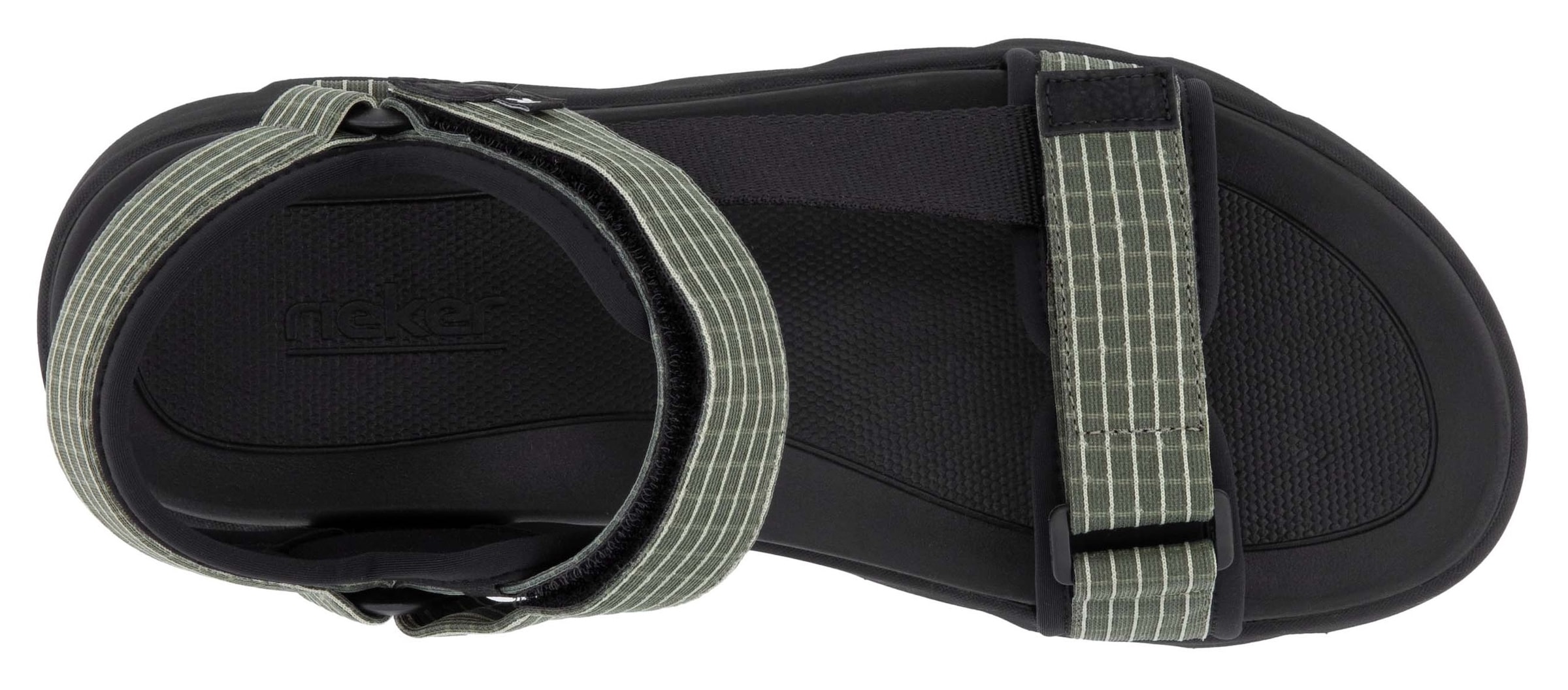 RIEKER Sport Sandale »Orlando«, Outdoorsandale, Sommerschuh, Maschinenwäsche, mit weichem Fußbett
