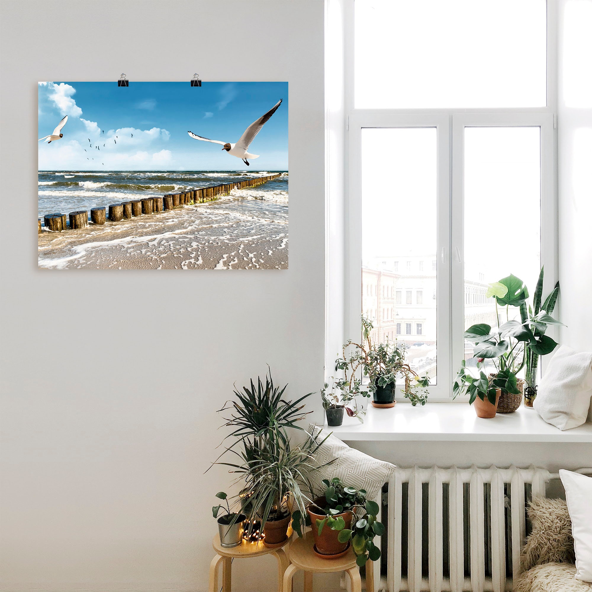 Artland Wandbild »Ostsee«, Gewässer, (1 St.), als Leinwandbild, Poster, Wan günstig online kaufen