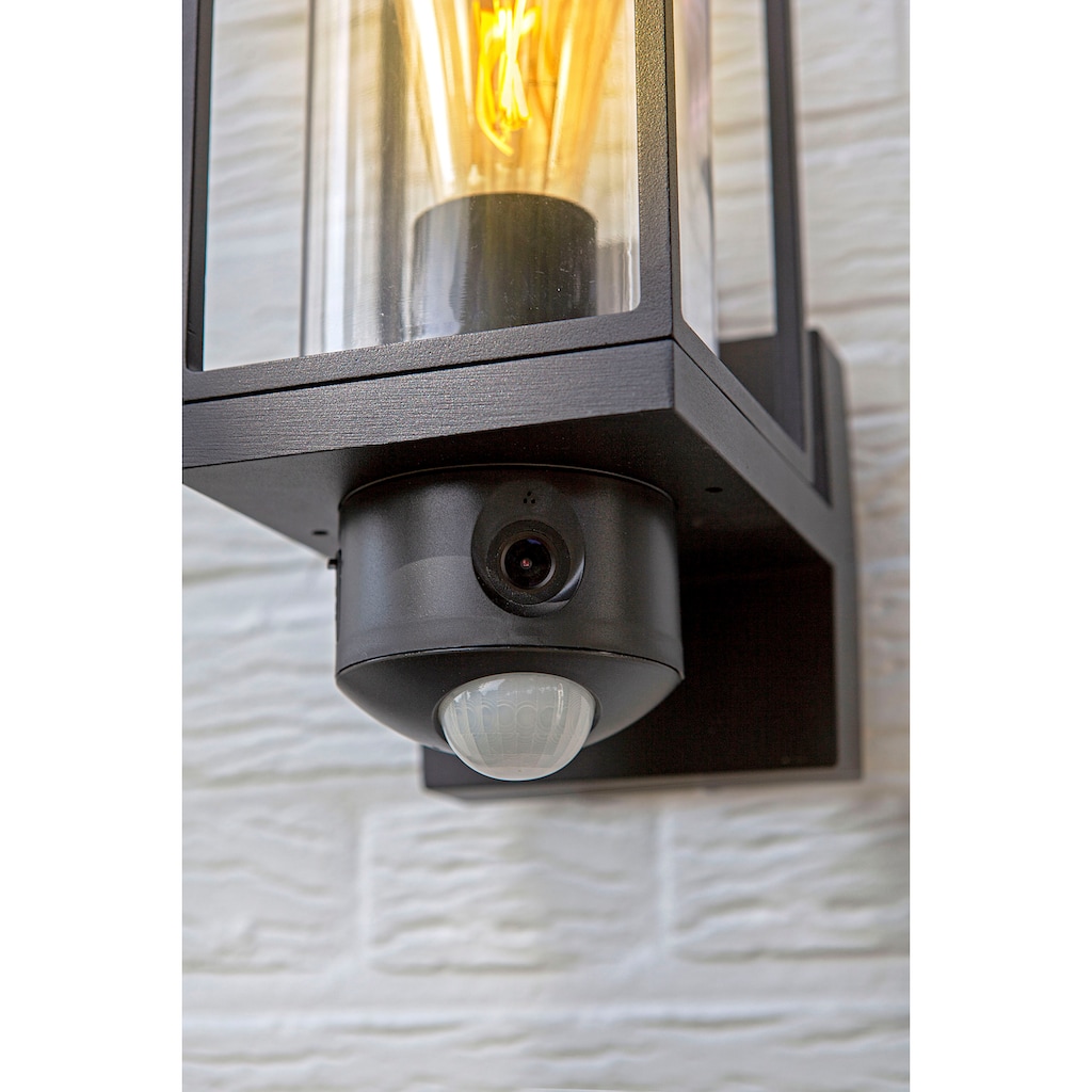 LUTEC Smarte LED-Leuchte »FLAIR«, Smart-Home Kameraleuchte
