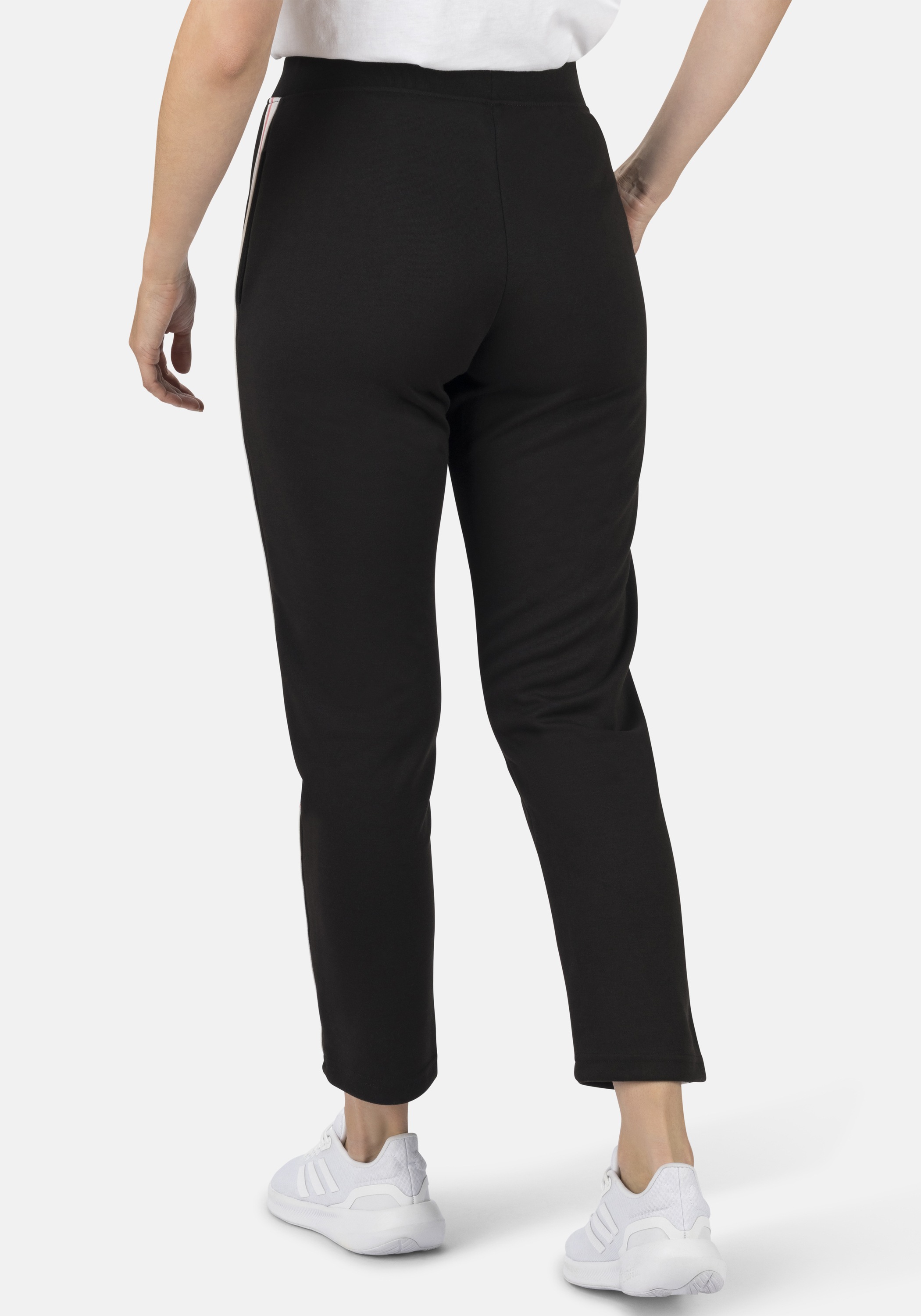 STOOKER WOMEN Sporthose »JUDY 30" Galon D. Sweathose«, Sporthose Regular Fit Sport Baumwolle für Damen