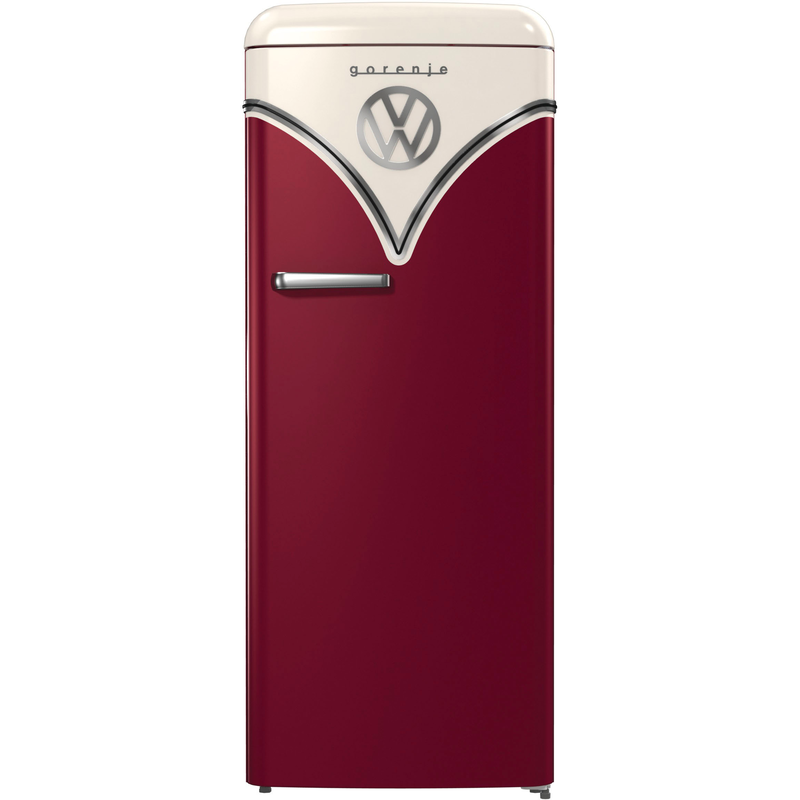 GORENJE Kühlschrank »OBRB615DR« 152, 5 cm hoch 59, 5 cm breit bordeaux LED-Innenbeleuchtung