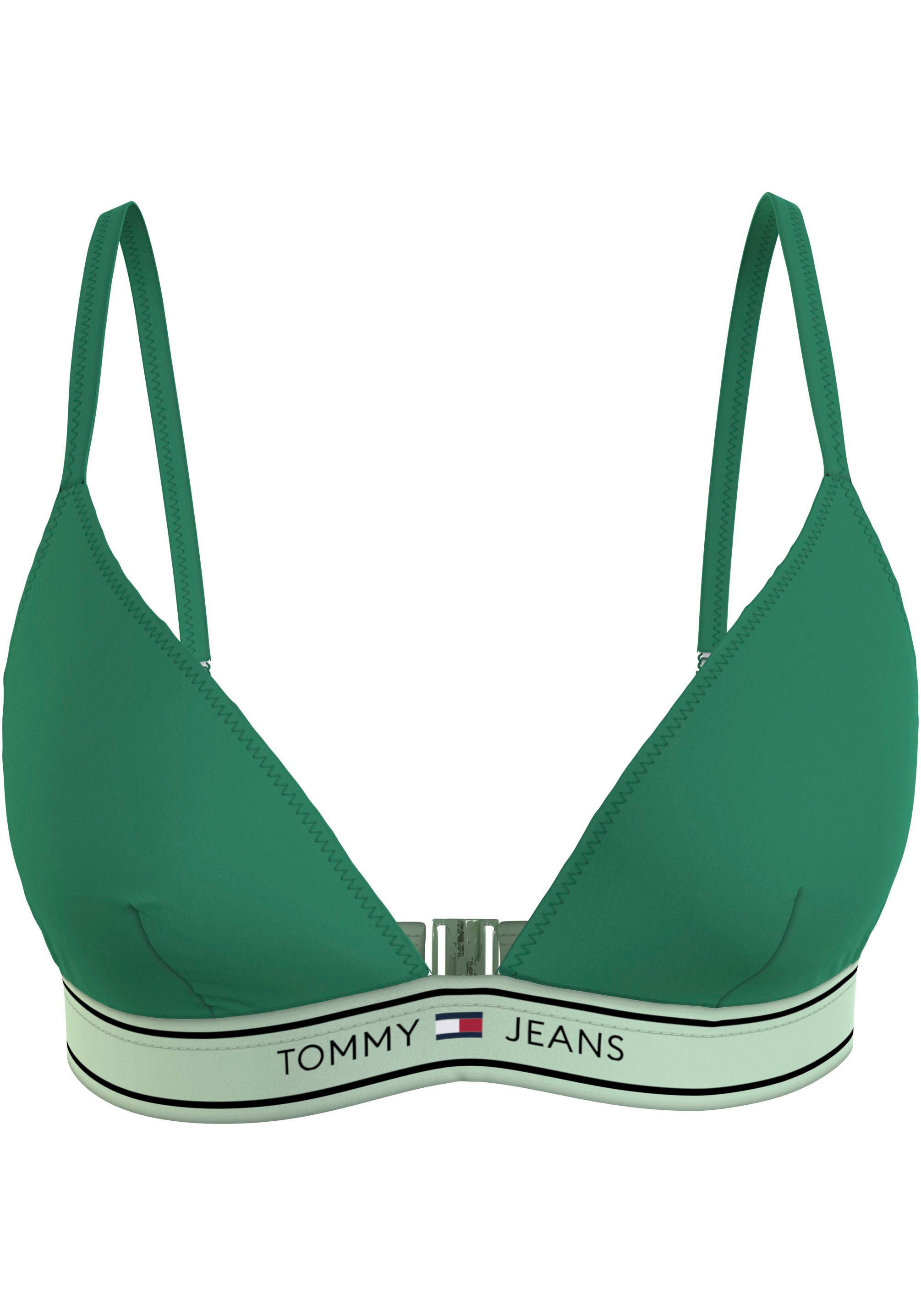 Tommy Hilfiger Swimwear Triangel-Bikini-Top »TRIANGLE RP«, mit Logoschriftzug