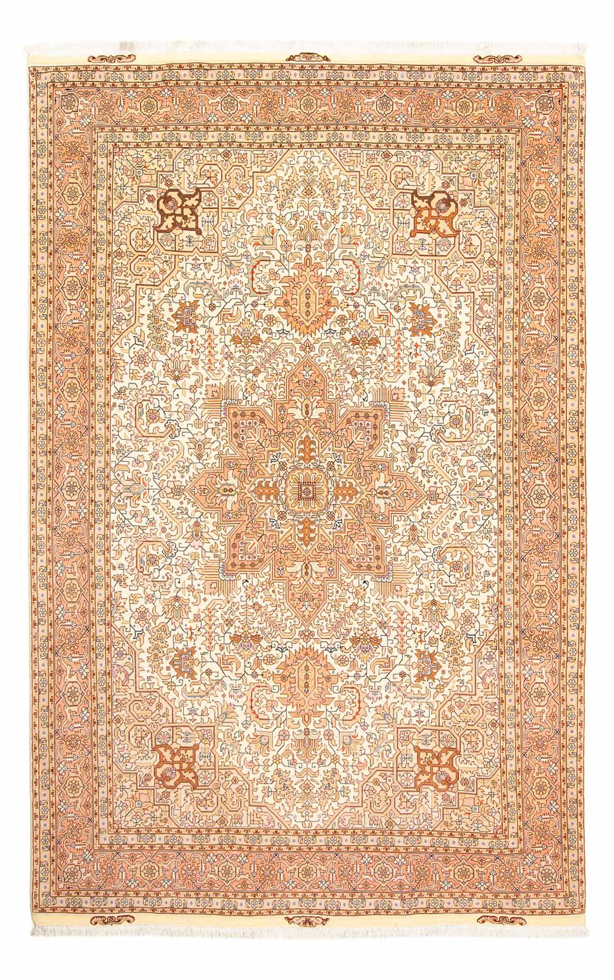 morgenland Orientteppich »Perser - Täbriz - Royal - 308 x 202 cm - beige«, günstig online kaufen