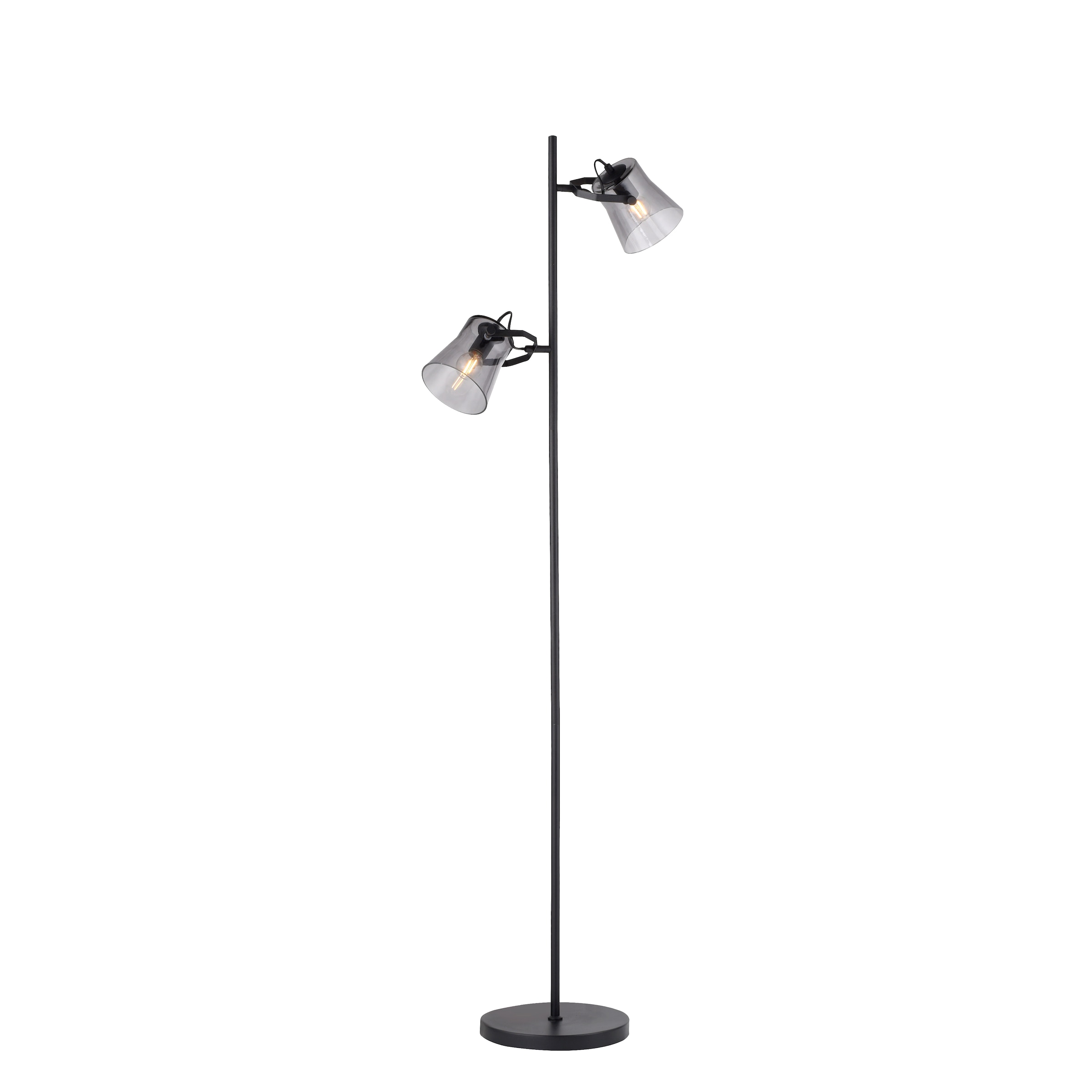 JUST LIGHT Stehlampe »TINULA«, 2 flammig, Leuchtmittel E14   ohne Leuchtmit günstig online kaufen