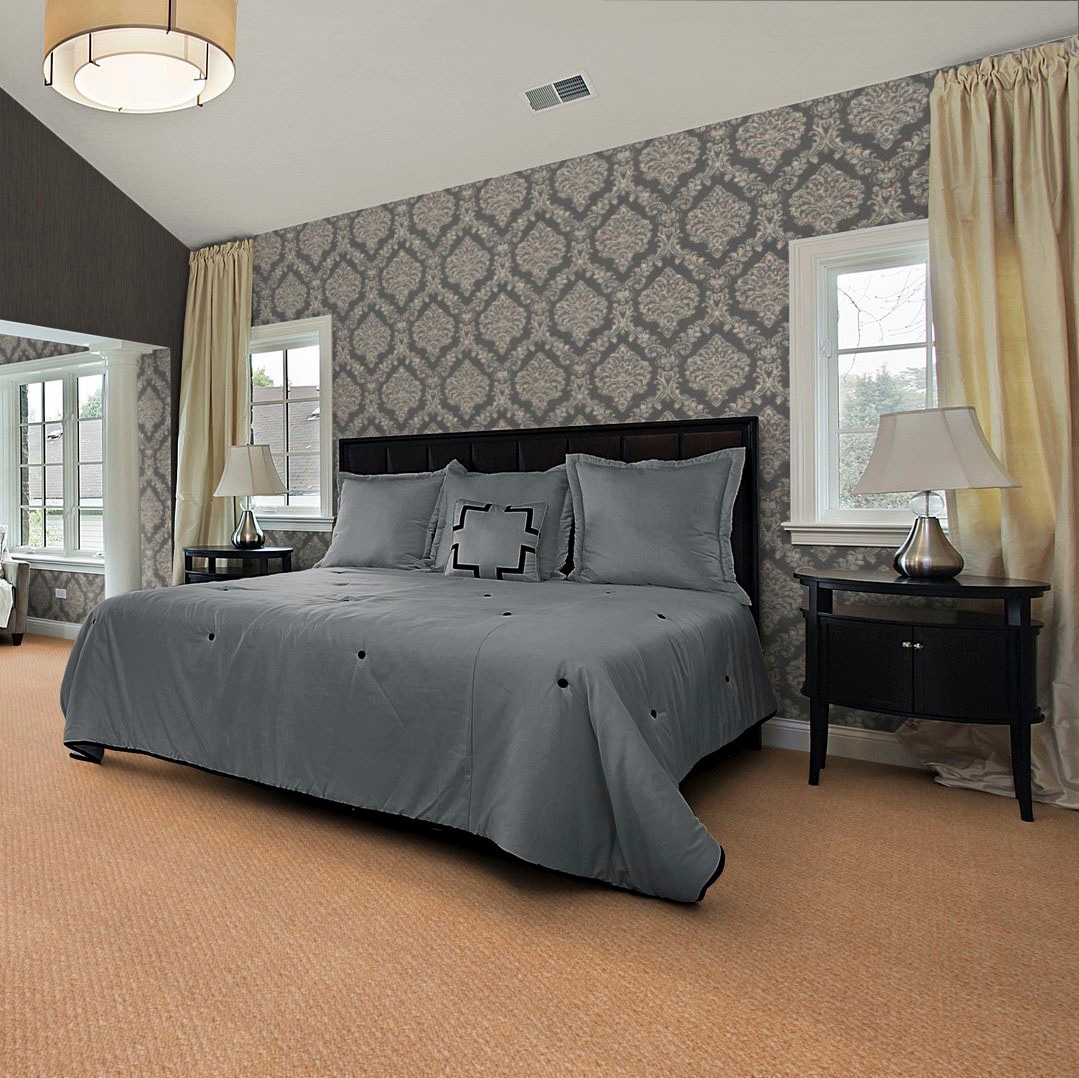 Vorwerk Teppichboden »Passion 1093 (Traffic), Schlinge - Uni Farben, Made in Germany«, rechteckig, 6,3 mm Höhe, Wohnzimmer, Schlafzimmer, Kinderzimmer, Breite 400/500 cm