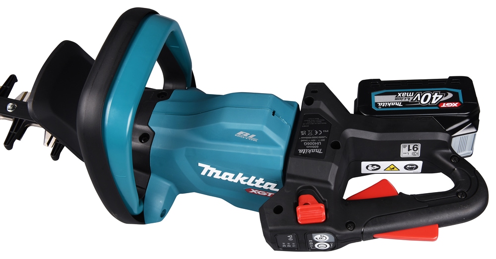 Makita Akku-Heckenschere »»UH006GZ« XGT, 40V max., 60 cm, 25 mm, ohne Akku und Ladegerät« ()  bürstenlos, für dicke Zweige bis Ø25mm, dreiseitig geschliffen