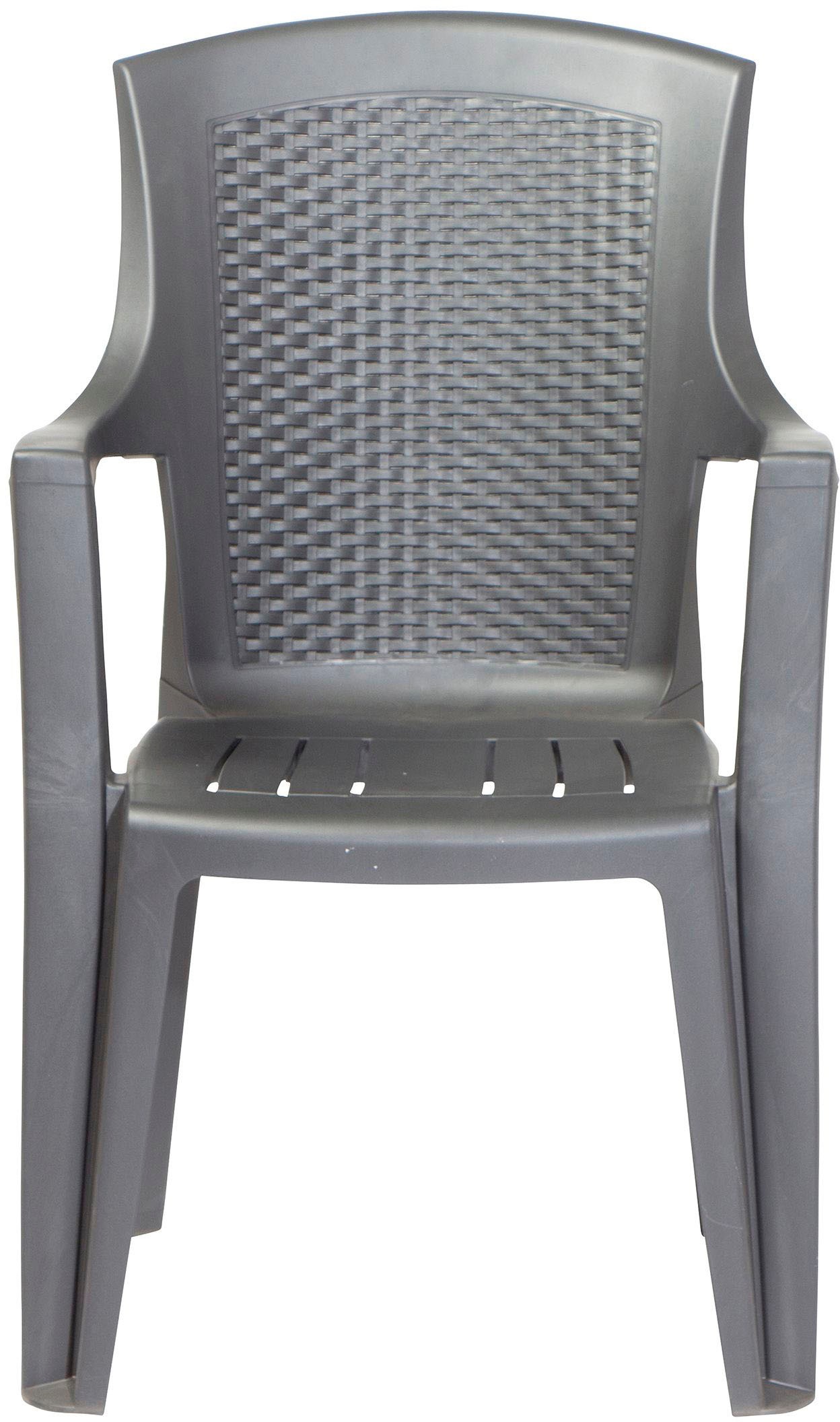Progarden Garten-Essgruppe »Eden / King«, (Set, 3 tlg.), bestehend aus 2 Sesseln und 1 Tisch