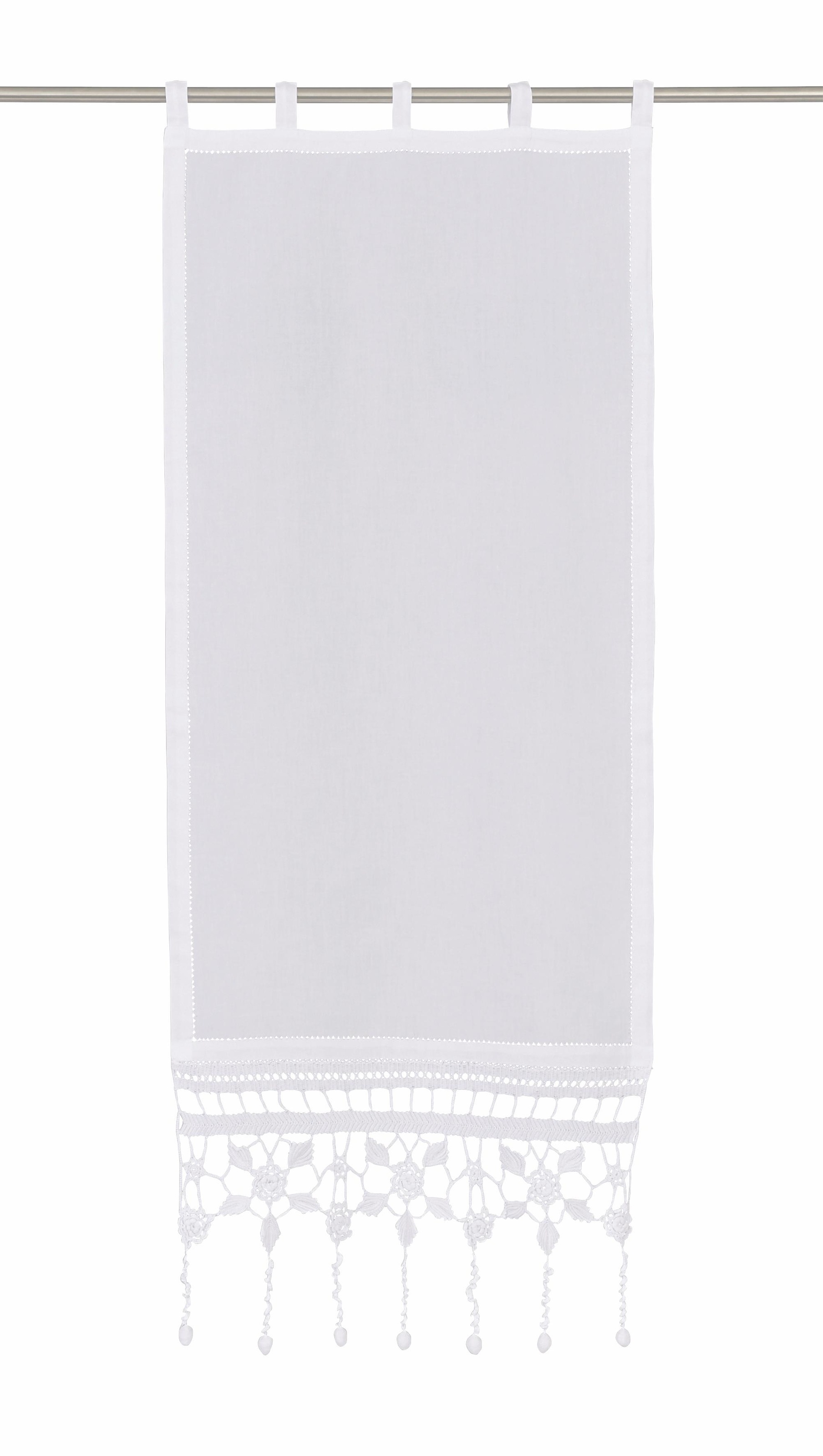 HOSSNER - ART OF HOME DECO Scheibengardine »Großglockner« Schlaufen 1 Stk. günstig online kaufen