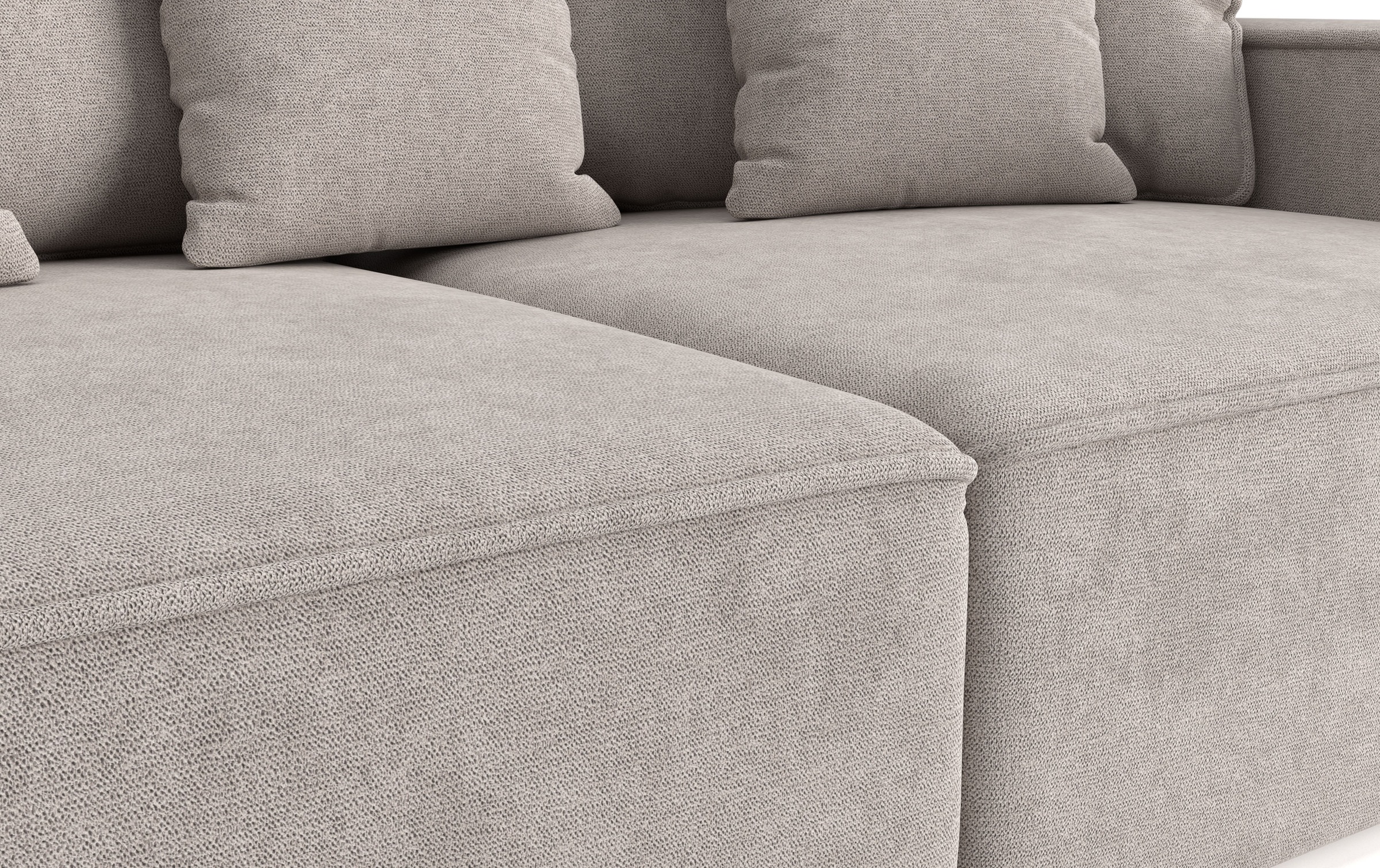 INOSIGN Big-Sofa »Surf«, mit 7 Kissen, gemütlicher Sitzkomfort