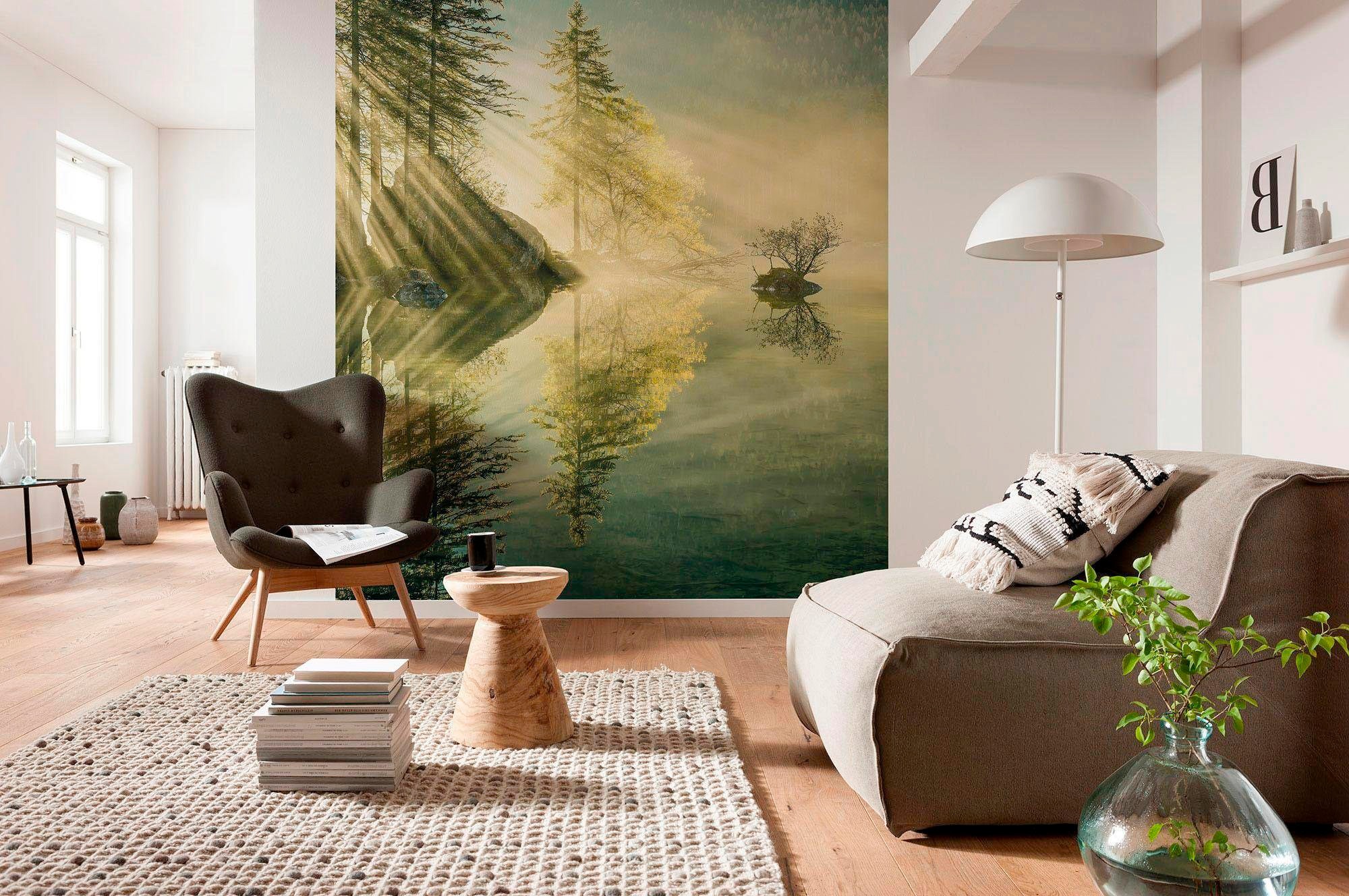 Komar Vliestapete »Digitaldruck Vlies - Indulgence of Beauty - Größe 200 x 250 cm«, bedruckt, Wohnzimmer, Schlafzimmer