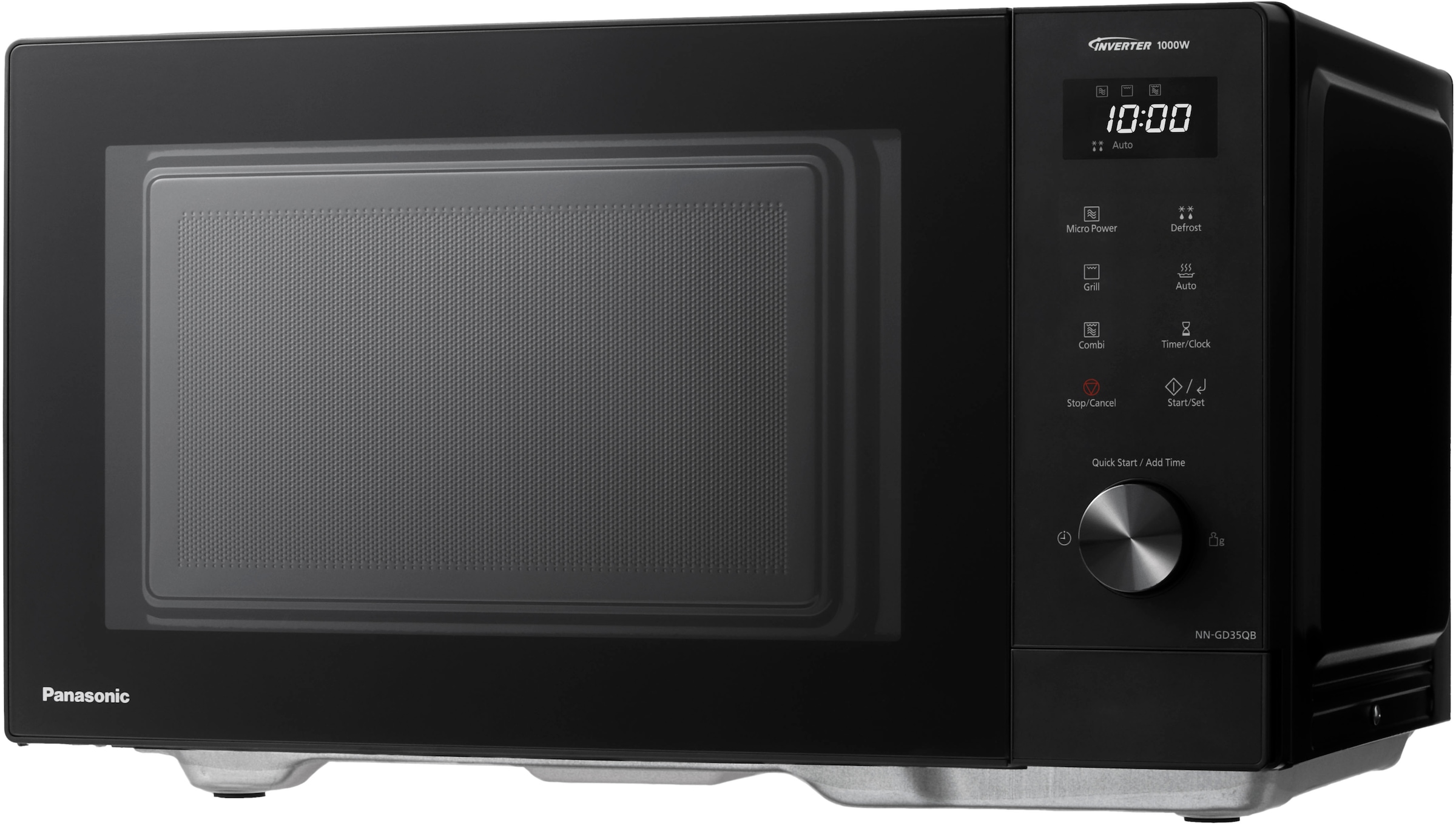 Panasonic Mikrowelle »NN-GD35QBEPG mit Grillfunktion«, Mikrowelle-Grill, 10 günstig online kaufen