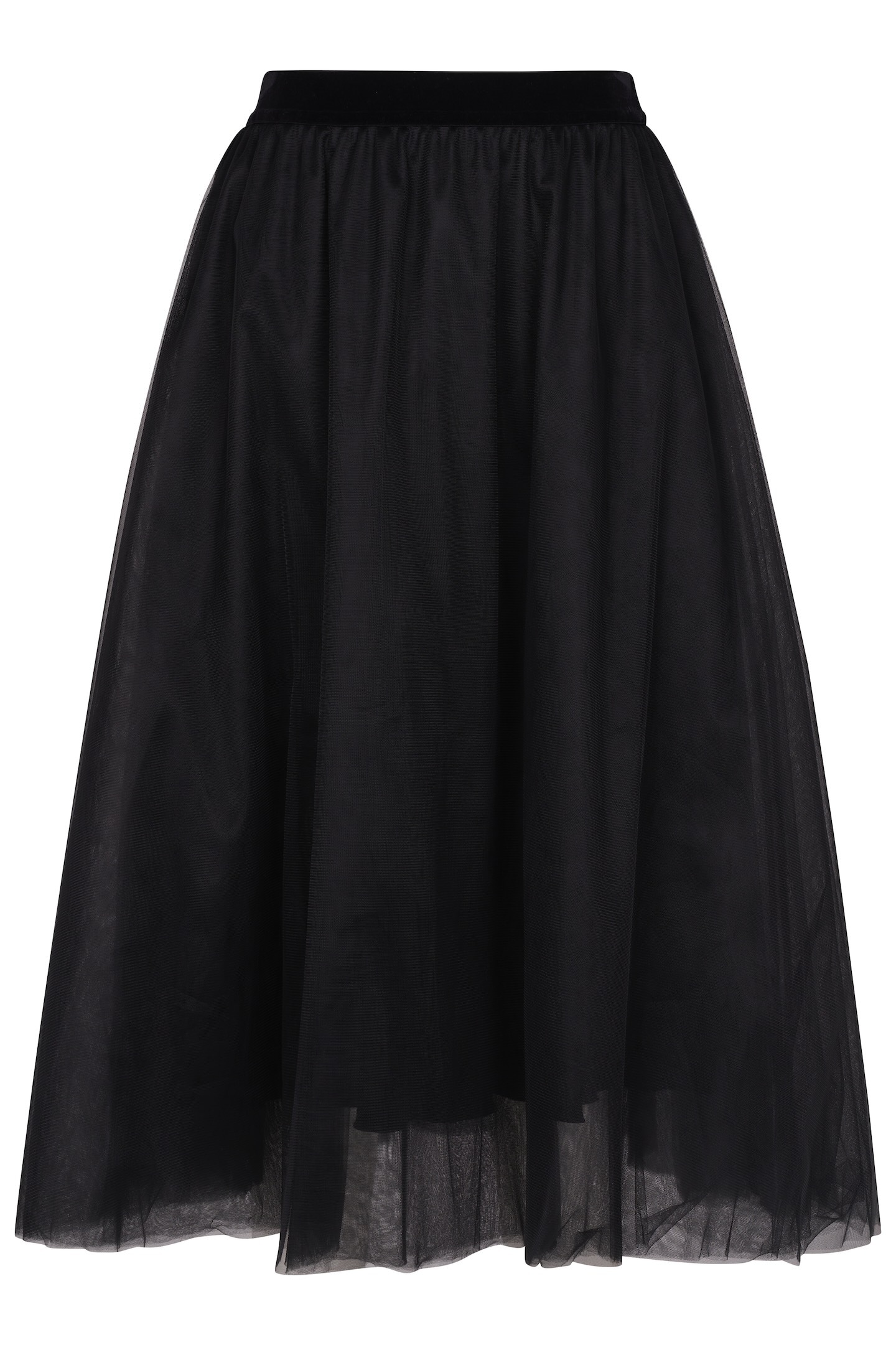 bugatti Jerseyrock mit elastischen Bündchen