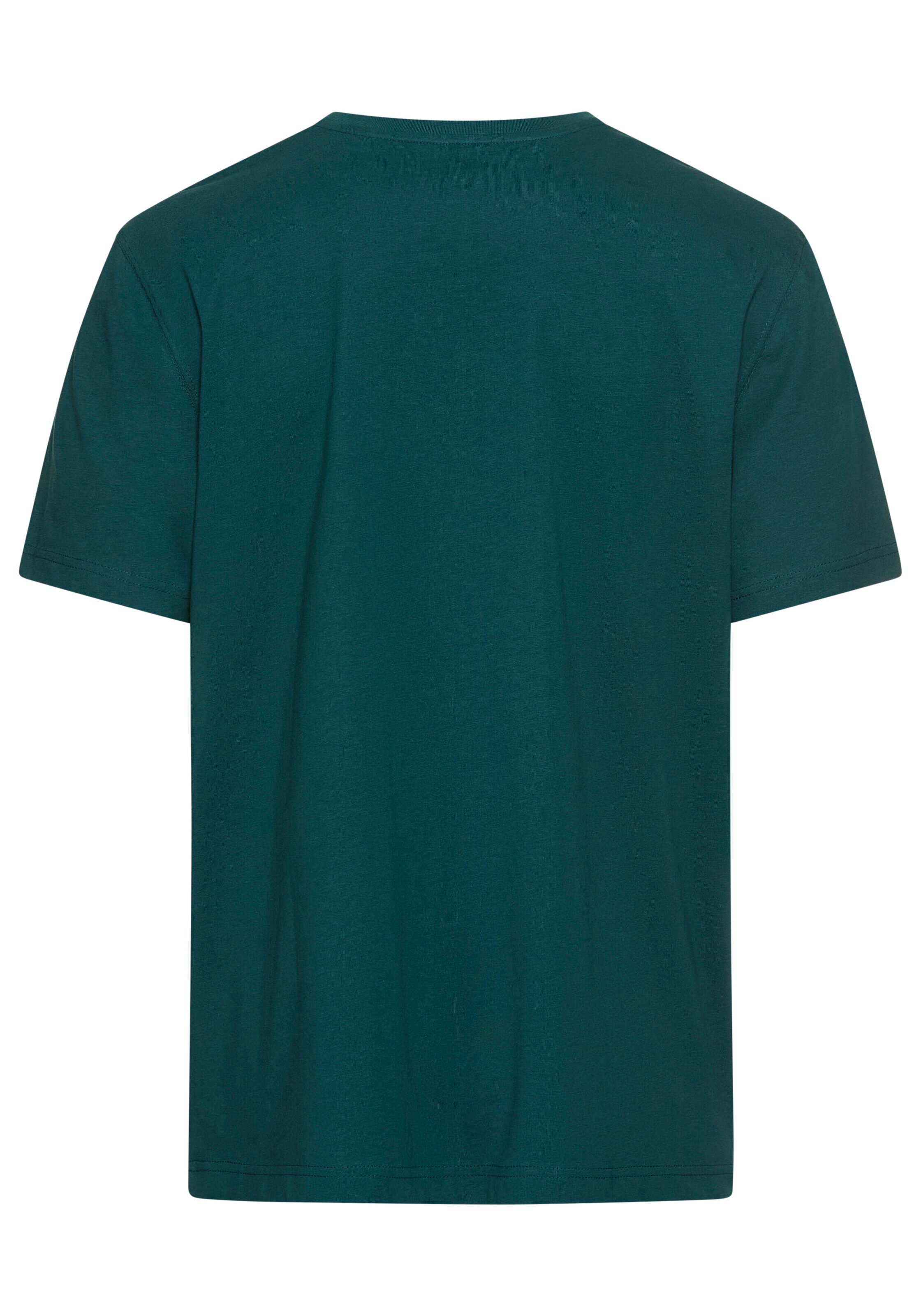 Man's World Rundhalsshirt, kurzärmelig, lässige Passform, bedruckt, Rundhalsausschnitt