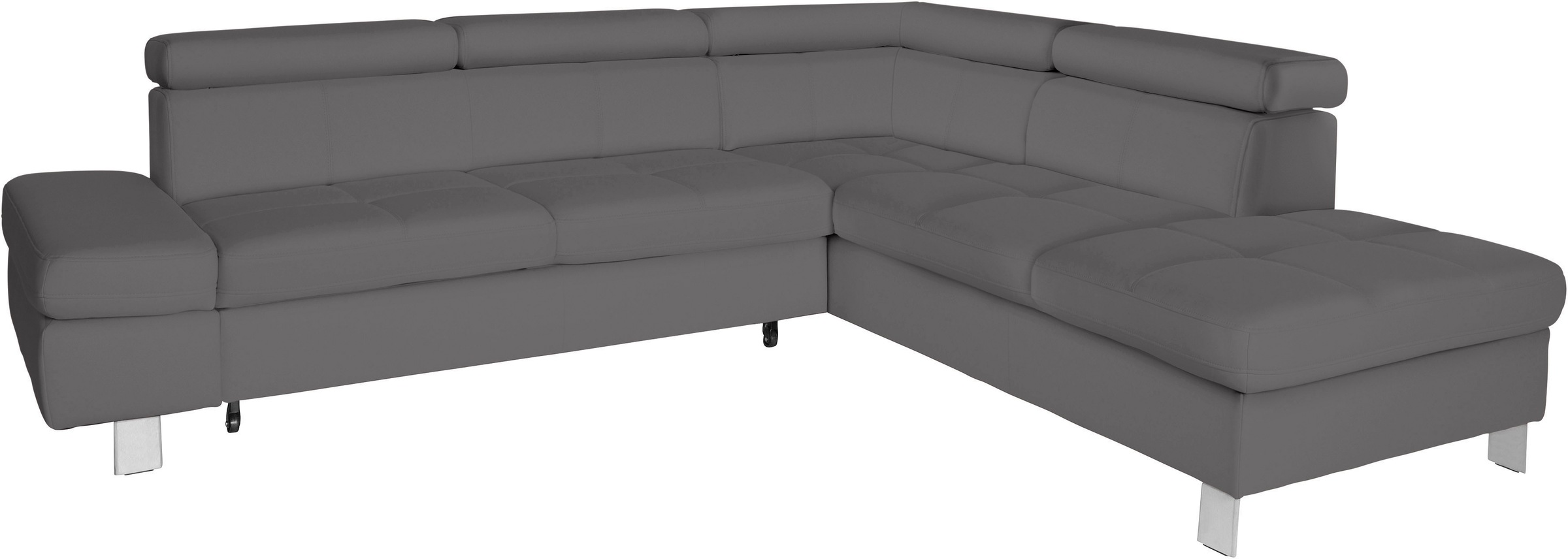 exxpo - sofa fashion Ecksofa "Fiji, L-Form", mit Kopf- bzw. Rückenverstellu günstig online kaufen