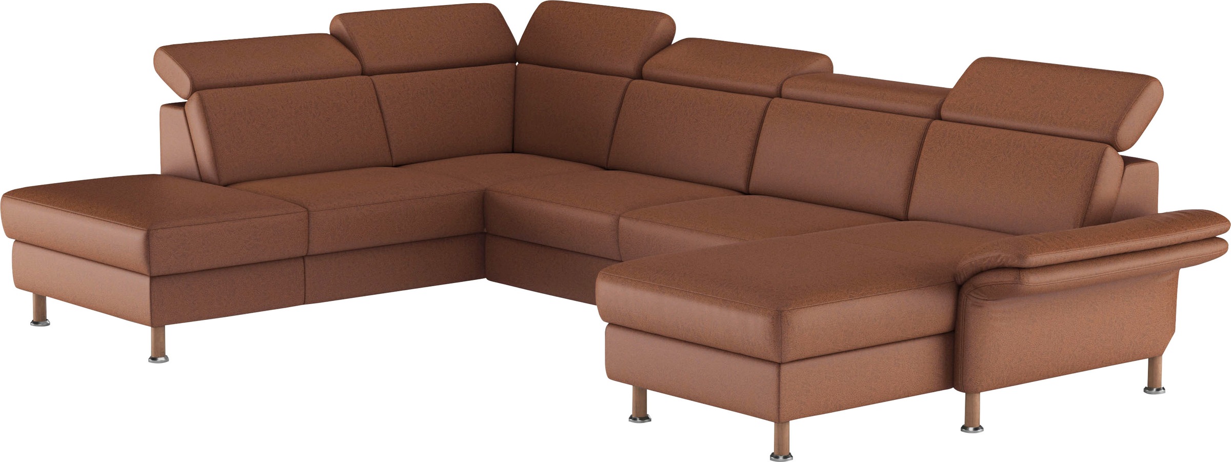 Home affaire Wohnlandschaft »Calypso U-Form« wahlweise mit motorischer Rela günstig online kaufen