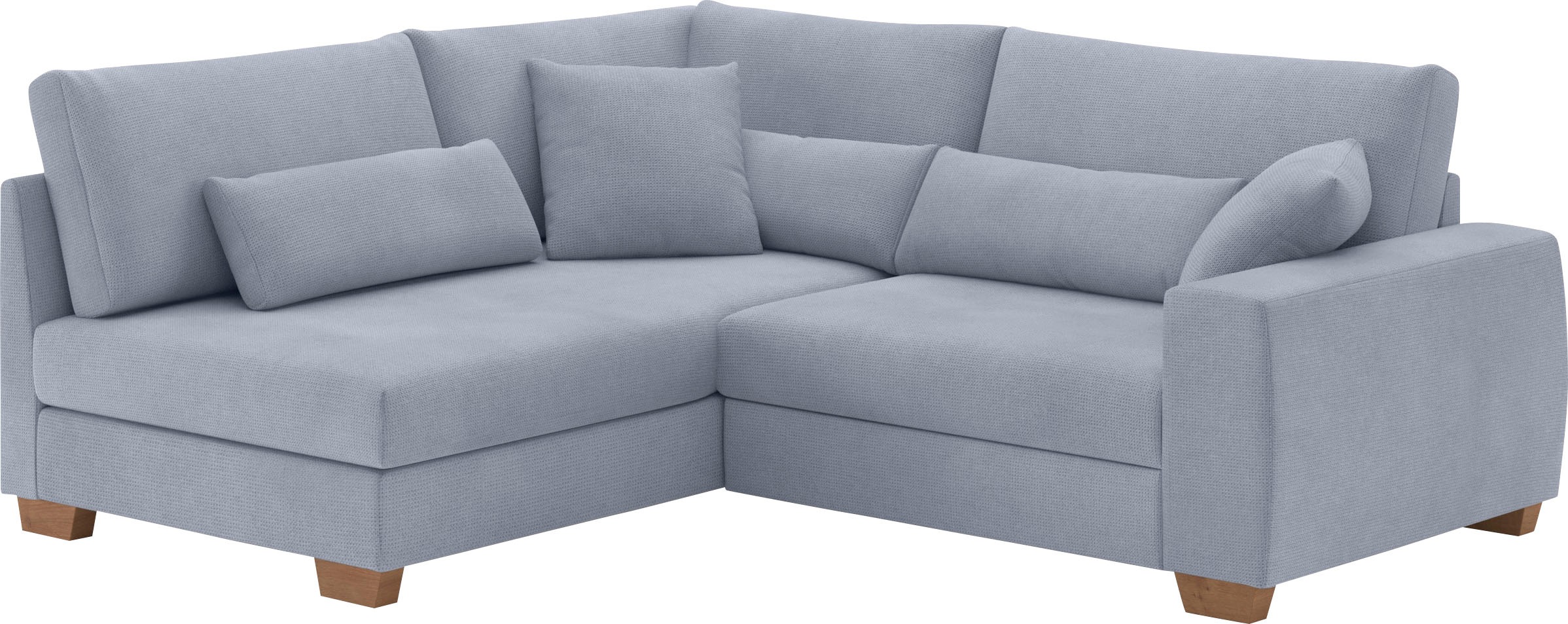 Mr. Couch Ecksofa »Helena L-Form«, Mit Federkern, wahlweise mit Bettfunktion und Taschenfederkern