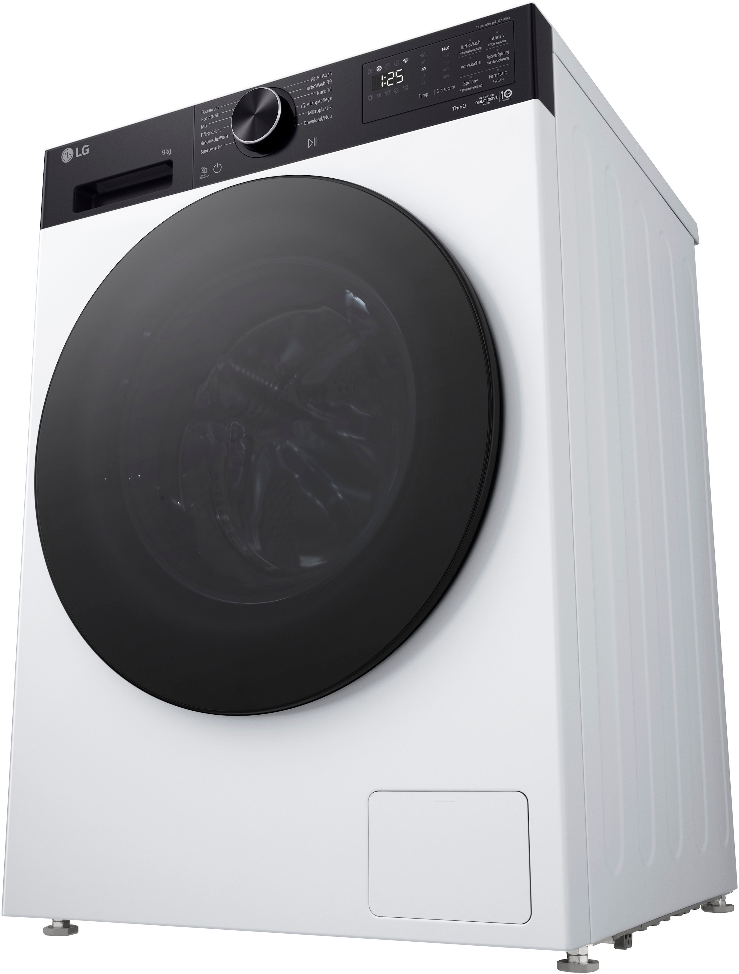 LG Waschmaschine Serie X7 »F4WX709YP« 9 kg 1400 U/min AI Wash, ThinQ App inkl. Programm-Download, 14-Minuten-Kurzprogramm
