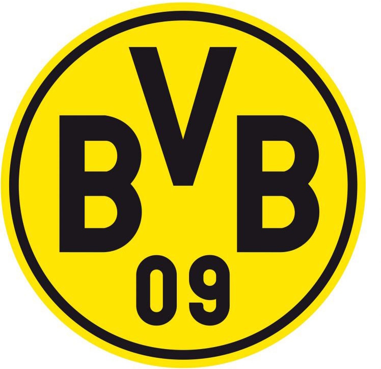 Wall-Art Wandtattoo »Fußball Borussia Dortmund Logo«, (1 St.), selbstklebend, entfernbar