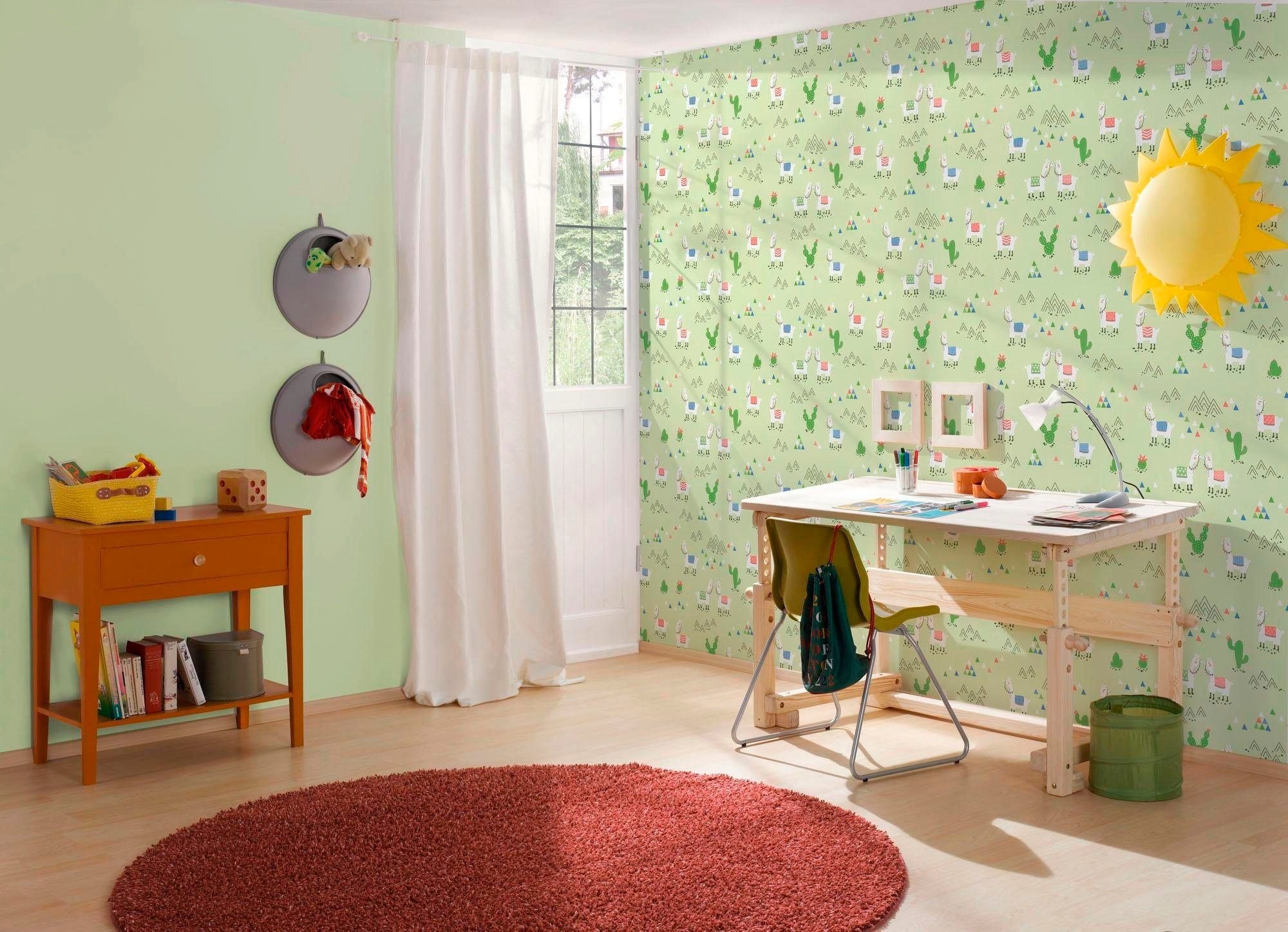 living walls Vliestapete »Boys & Girls«, Motiv-abstrakt-naturalistisch, Kindertapete Tapeten Wohnzimmer Schlafzimmer Küche modern Design Optik