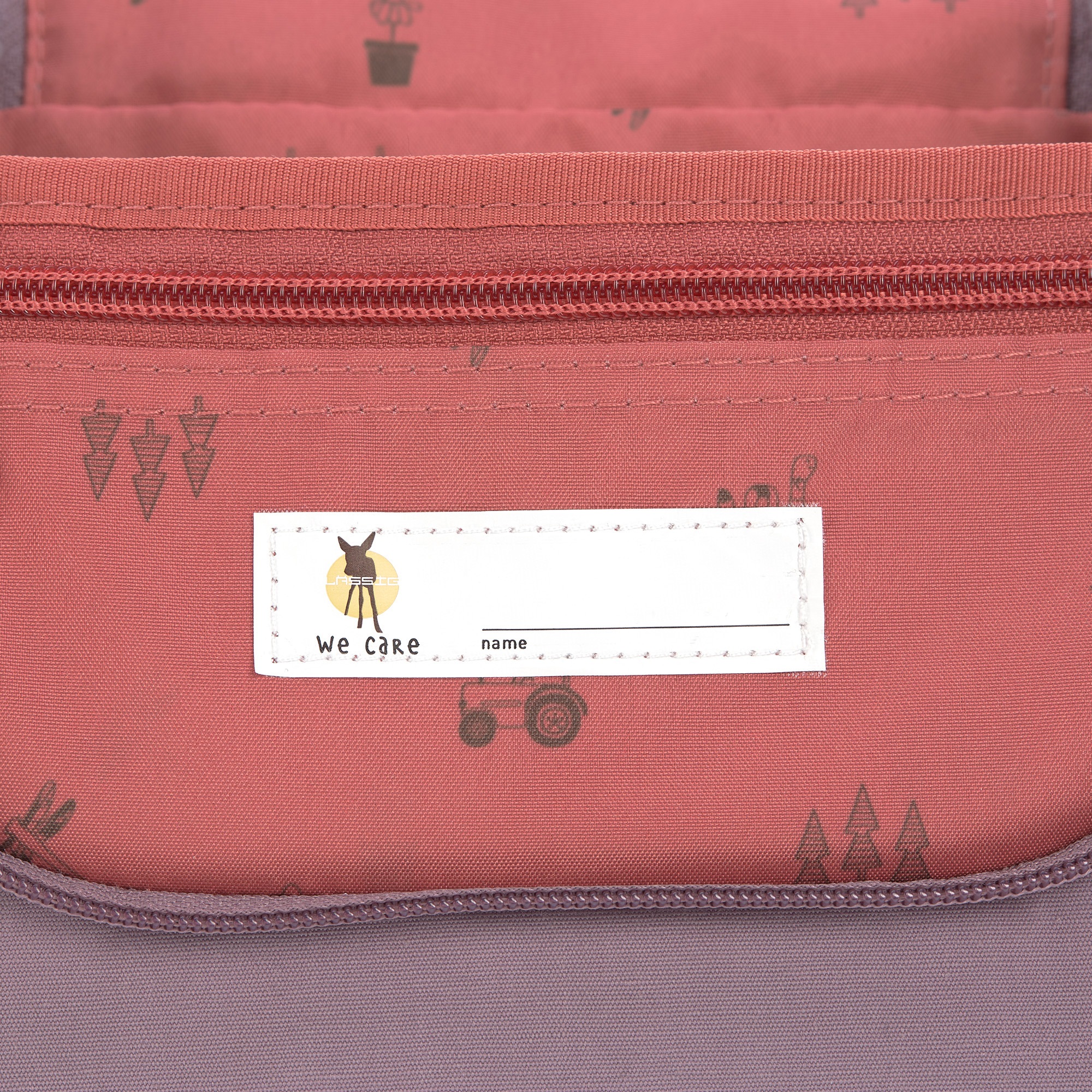 LÄSSIG Kulturbeutel »Adventure, Dragonfly, Mini Washbag«, zum Aufhängen; PETA-approved vegan
