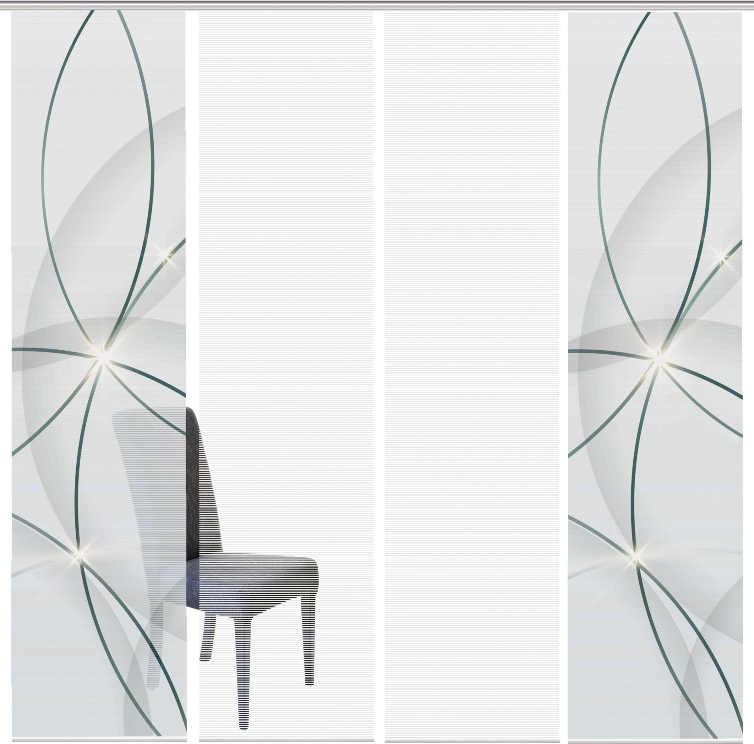 Vision S Schiebegardine »BLINKI«, (1 St.), DIGITALDRUCK