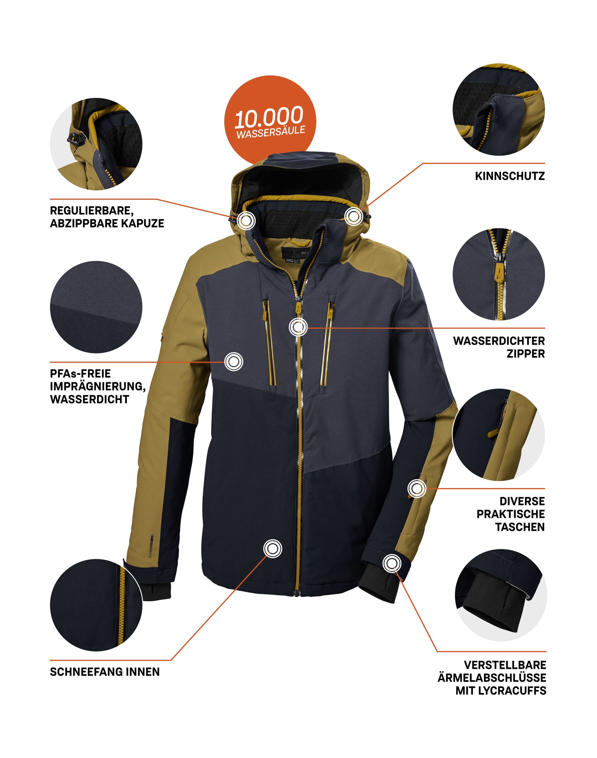 Killtec Skijacke »KSW 70 MN SKI JCKT«