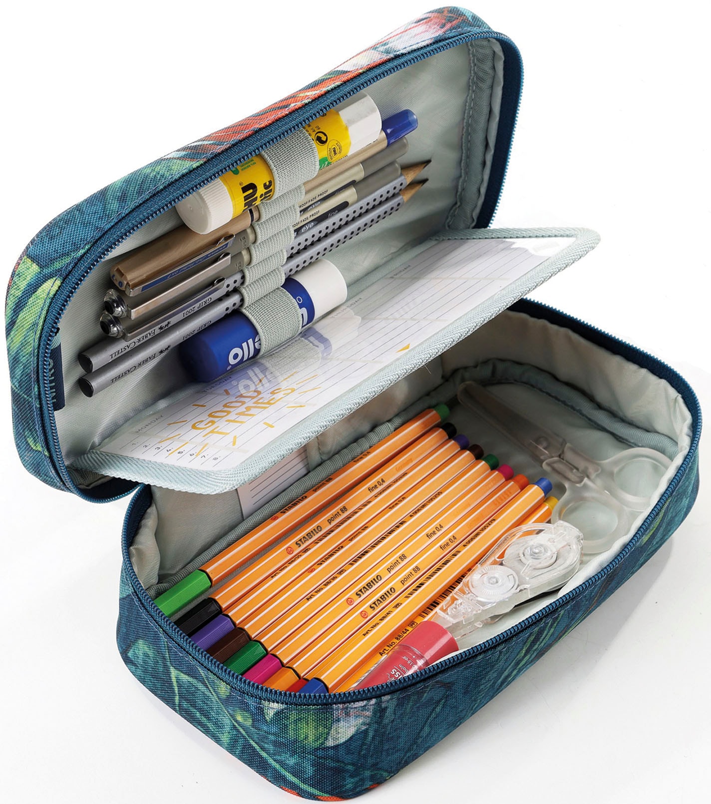 NITRO Federtasche »Pencil Case XL« Federmäppchen, Schlampermäppchen, Faulenzer Box, Stifte Etui