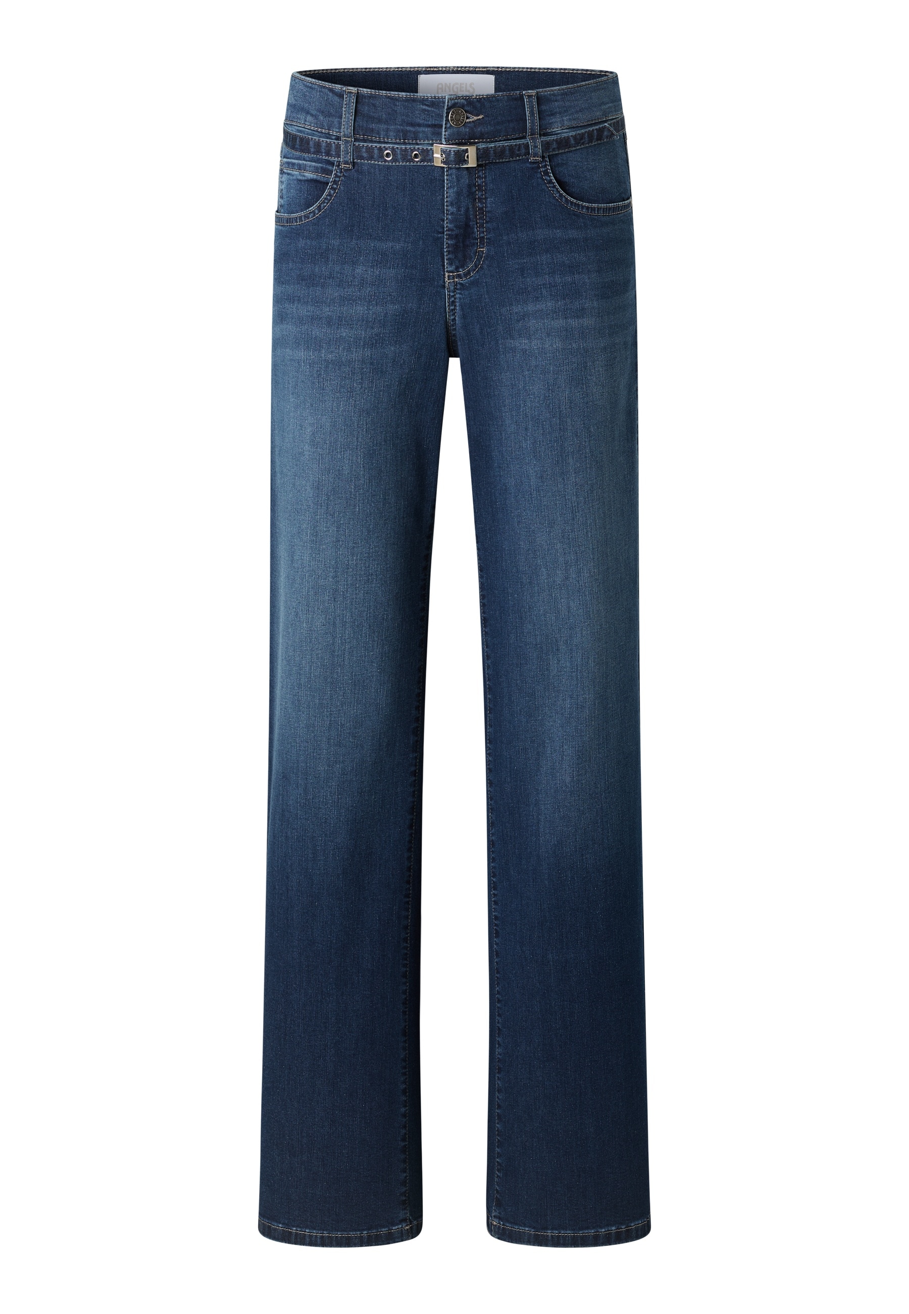 ANGELS 5-Pocket-Jeans »Liz City« mit Gürtel, Relaxed Fit