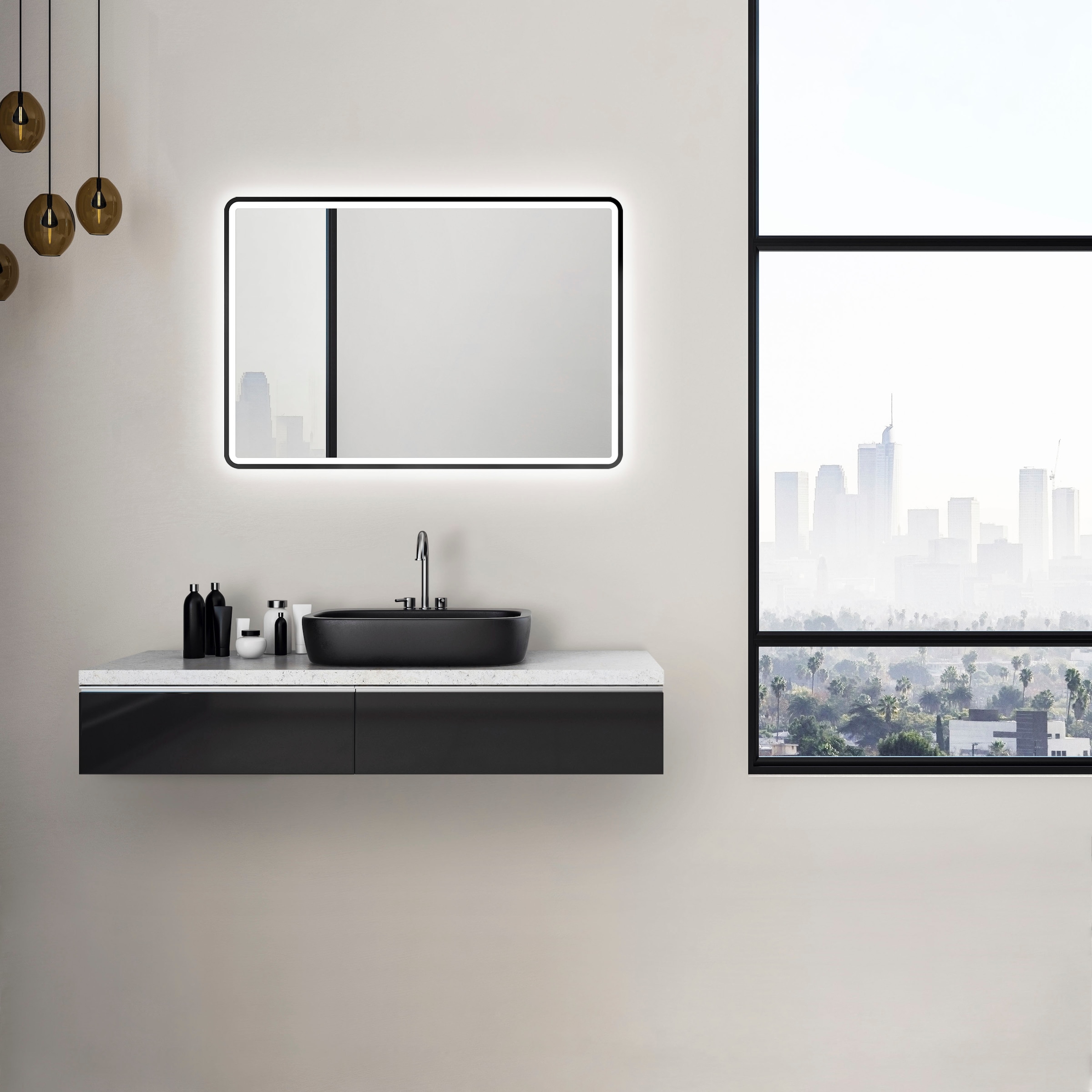 Talos Badspiegel »Moon«, LED Spiegel, Design Lichtspiegel günstig online kaufen