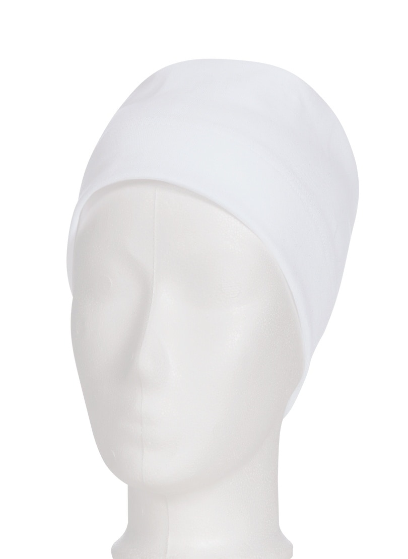 TRIGEMA Strickmütze »Soft-Cap aus Viskose« 1 Stk. tlg. weiss 900 900 Elastischer Single-Jersey aus Viskose