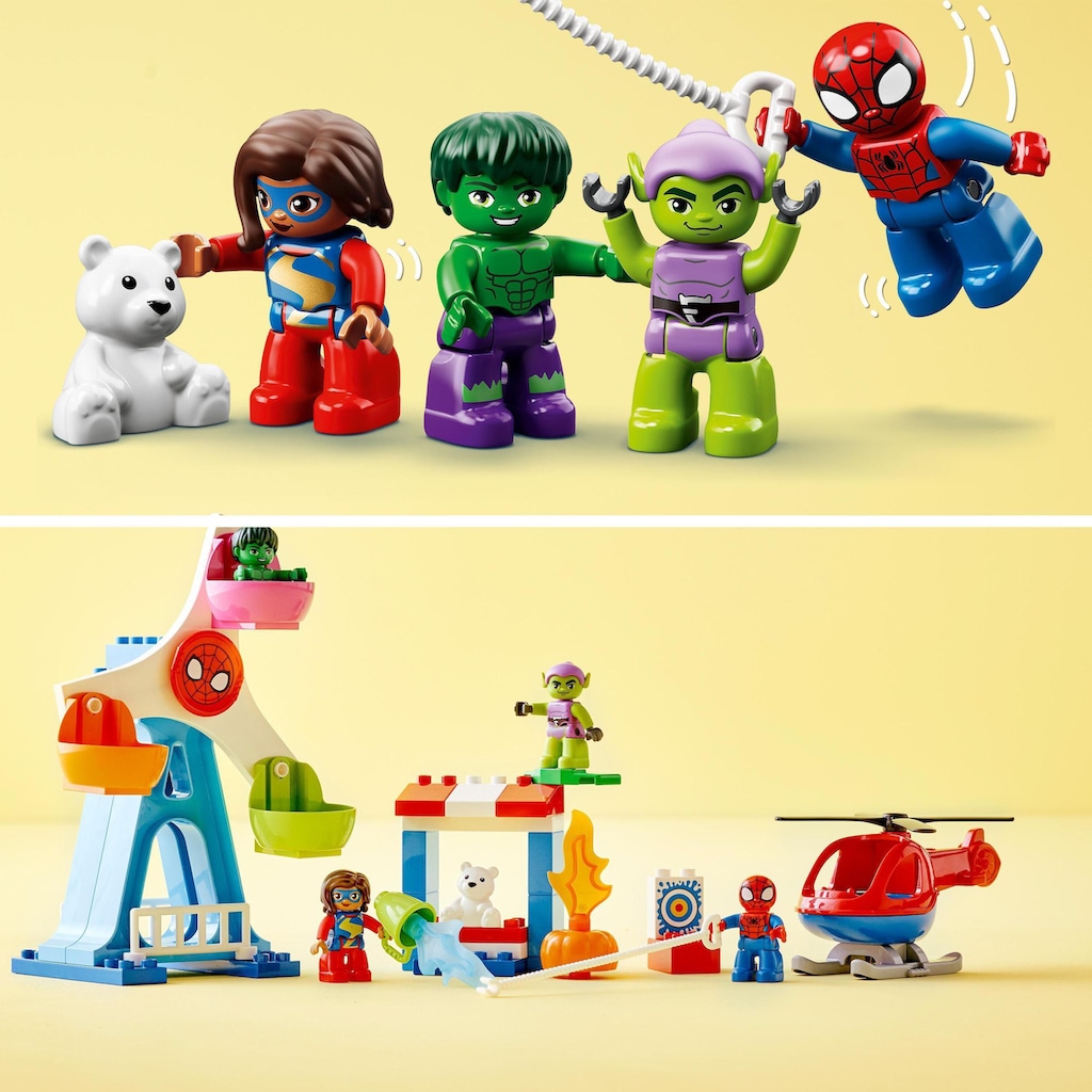 LEGO® Konstruktionsspielsteine »Spider-Man & Friends: Jahrmarktabenteuer (10963), LEGO® DUPLO«, (41 St.)