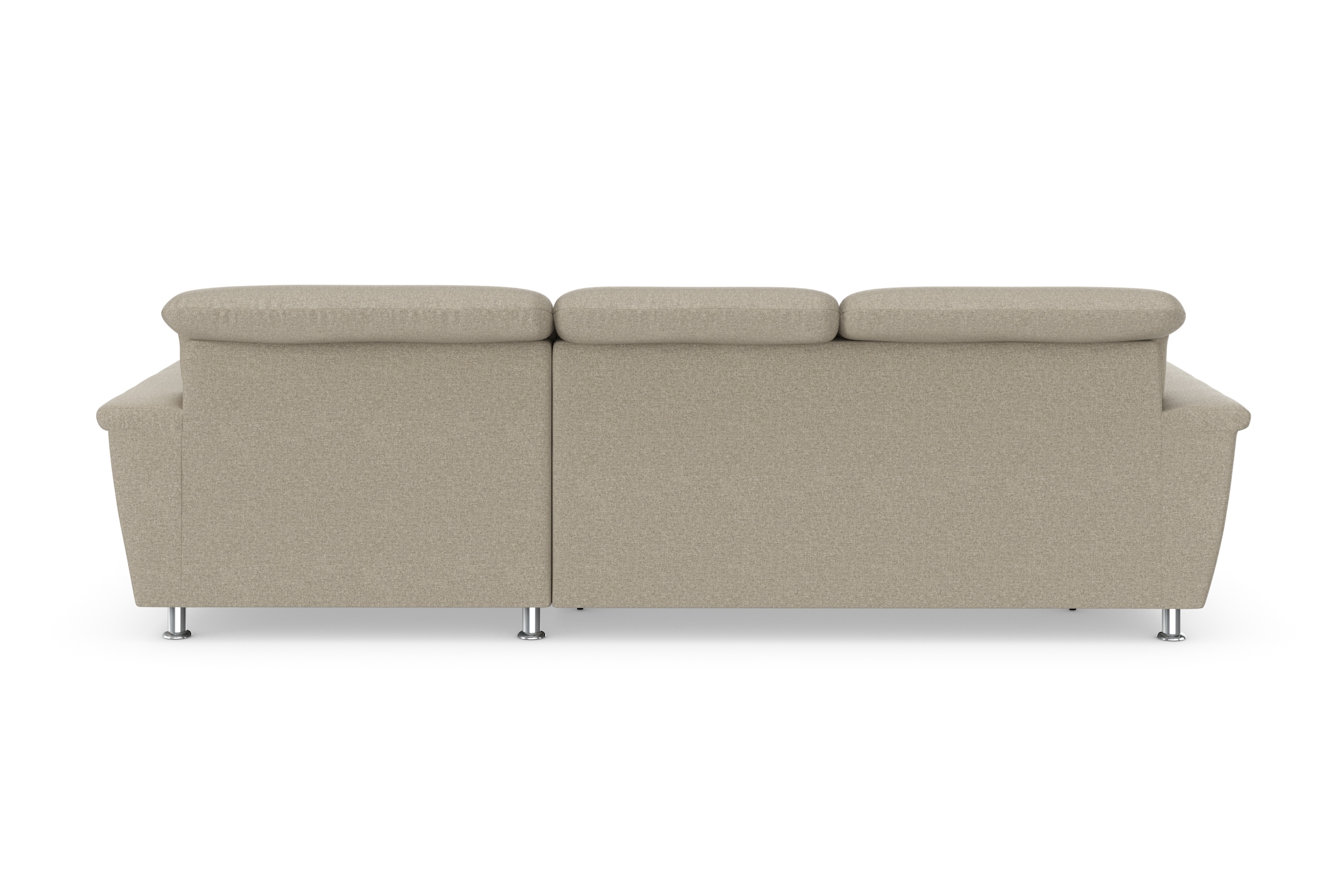 DOMO collection Ecksofa Franzi, wahlweise mit Bettfunktion, Bettkasten und Kopfteilverstellung