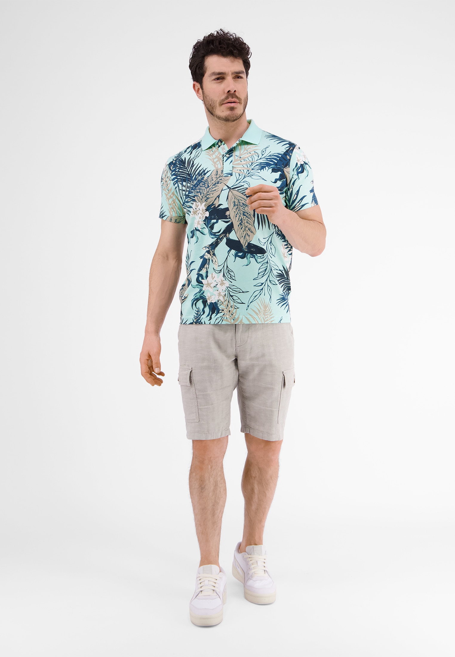 LERROS Poloshirt »LERROS Poloshirt *Hawaii*«