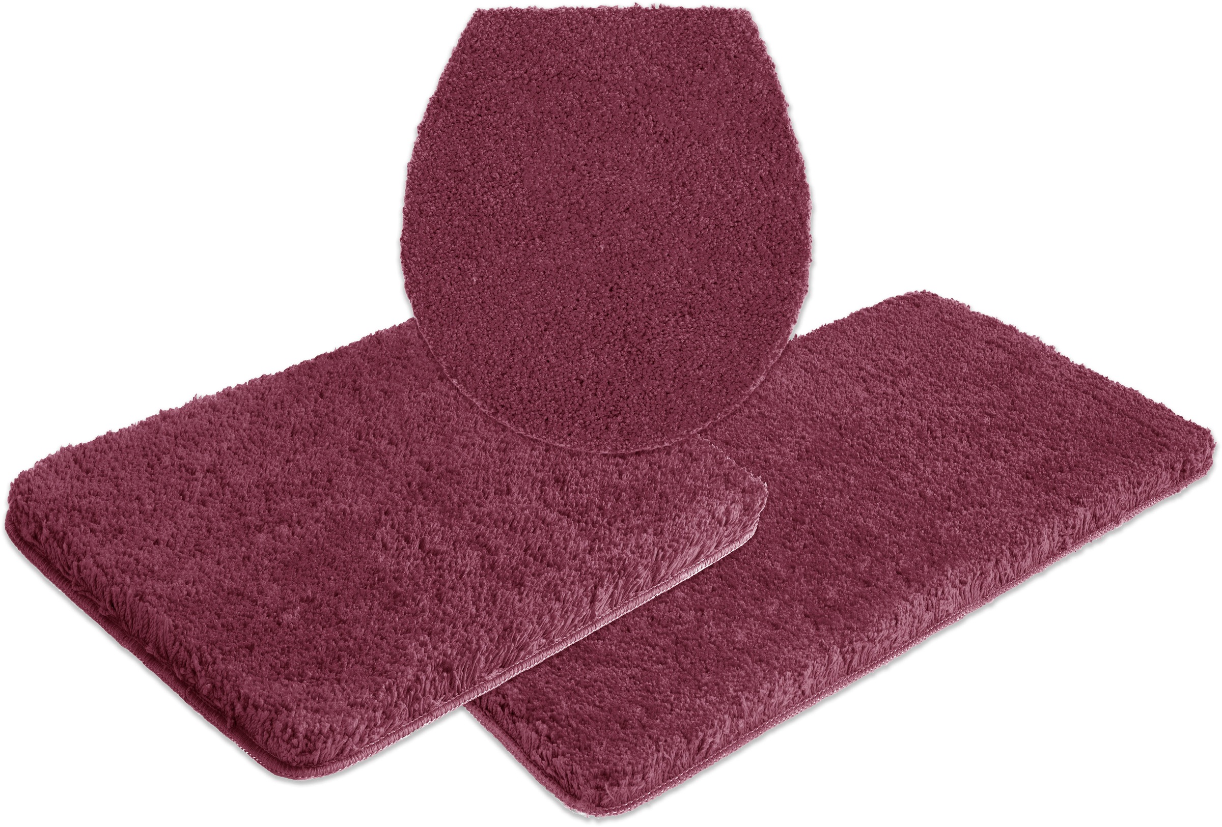my home Badematte »Sanremo, Badvorleger, Badezimmer Teppich, sehr weich«, r günstig online kaufen