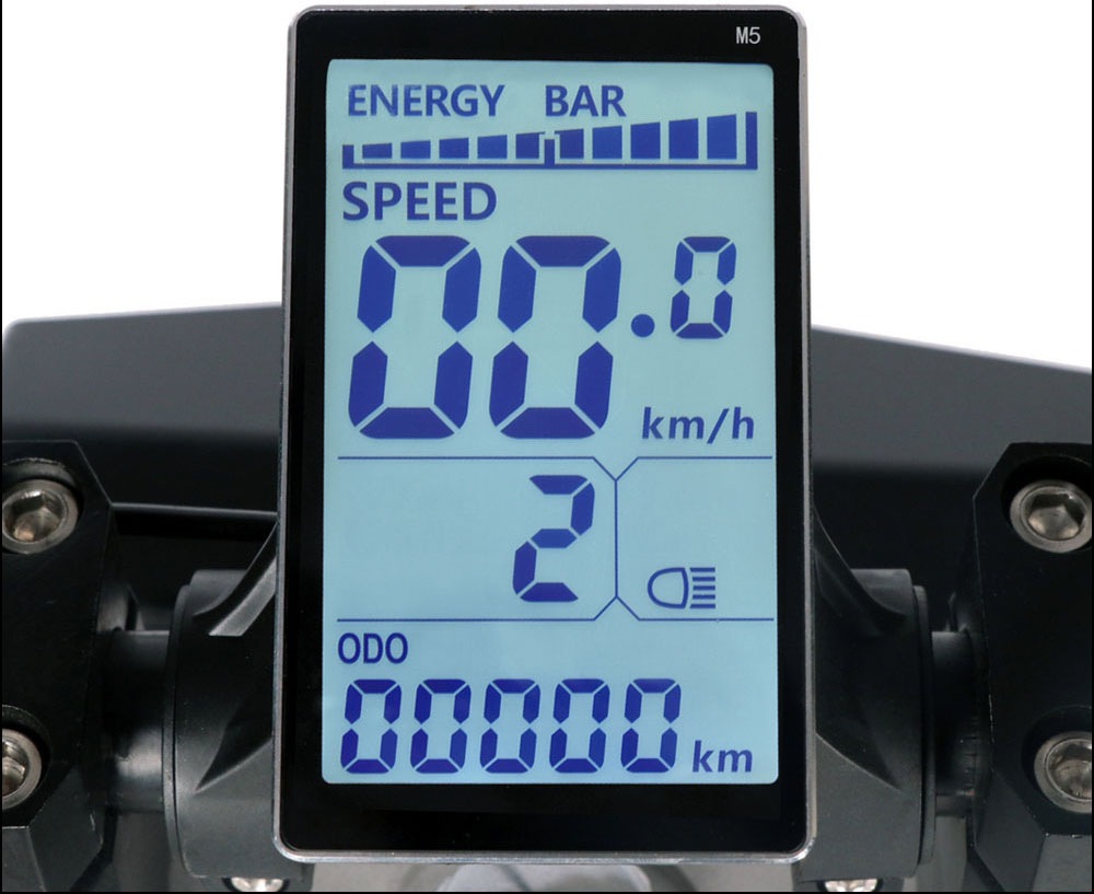 3. Bild von Forca E-Scooter »Knumo 1500 Safety Plus 45 km/h«, 45 km/h, 40 km, inkl. Blinker + Gepcäck-Case + Lithium-Akku