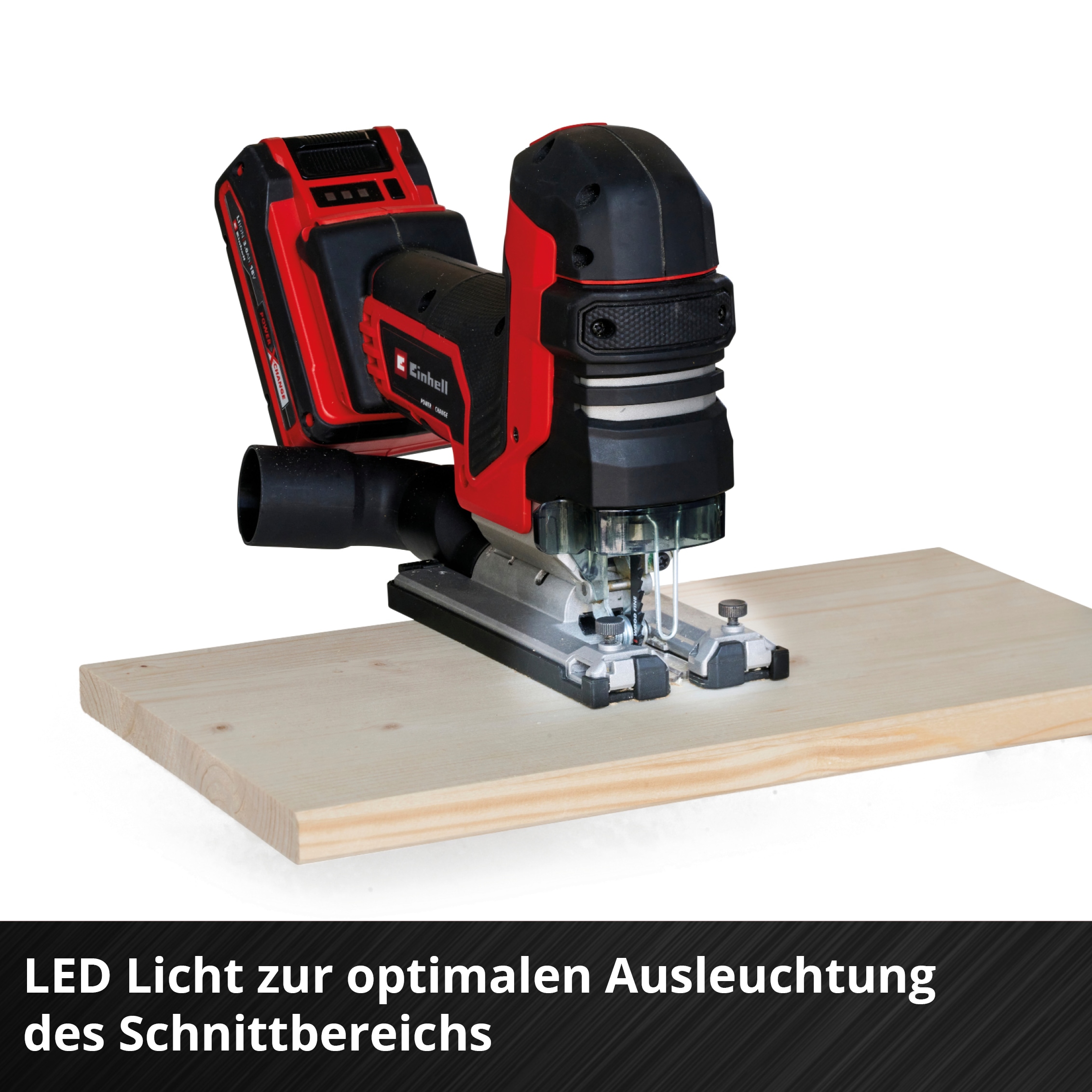 Einhell Akku-Stichsäge »TP-JST 18/135« Set, 8 Stk. tlg. Einhell Professional, ohne Akku und Ladegerät