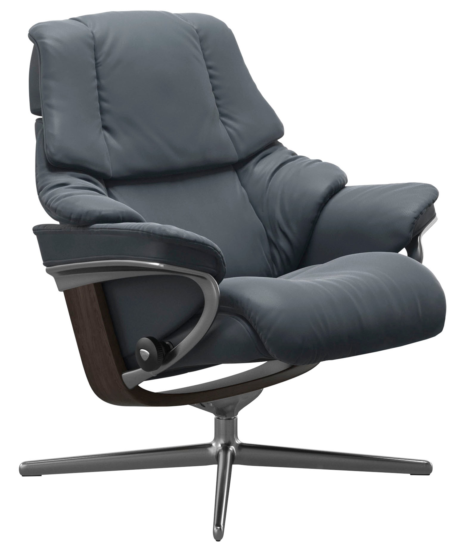 Stressless® Relaxsessel »Reno«, mit Cross Base, Größe S, M & L, Holzakzent Wenge