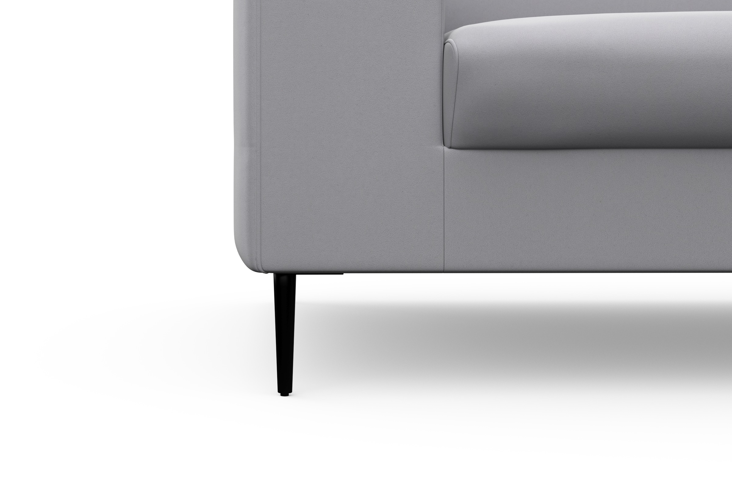 DOMO collection Ecksofa »Modica, zeitlos und elegant, L-Form«, moderne Optik mit extrabreiter Recamiere, auch in Cord